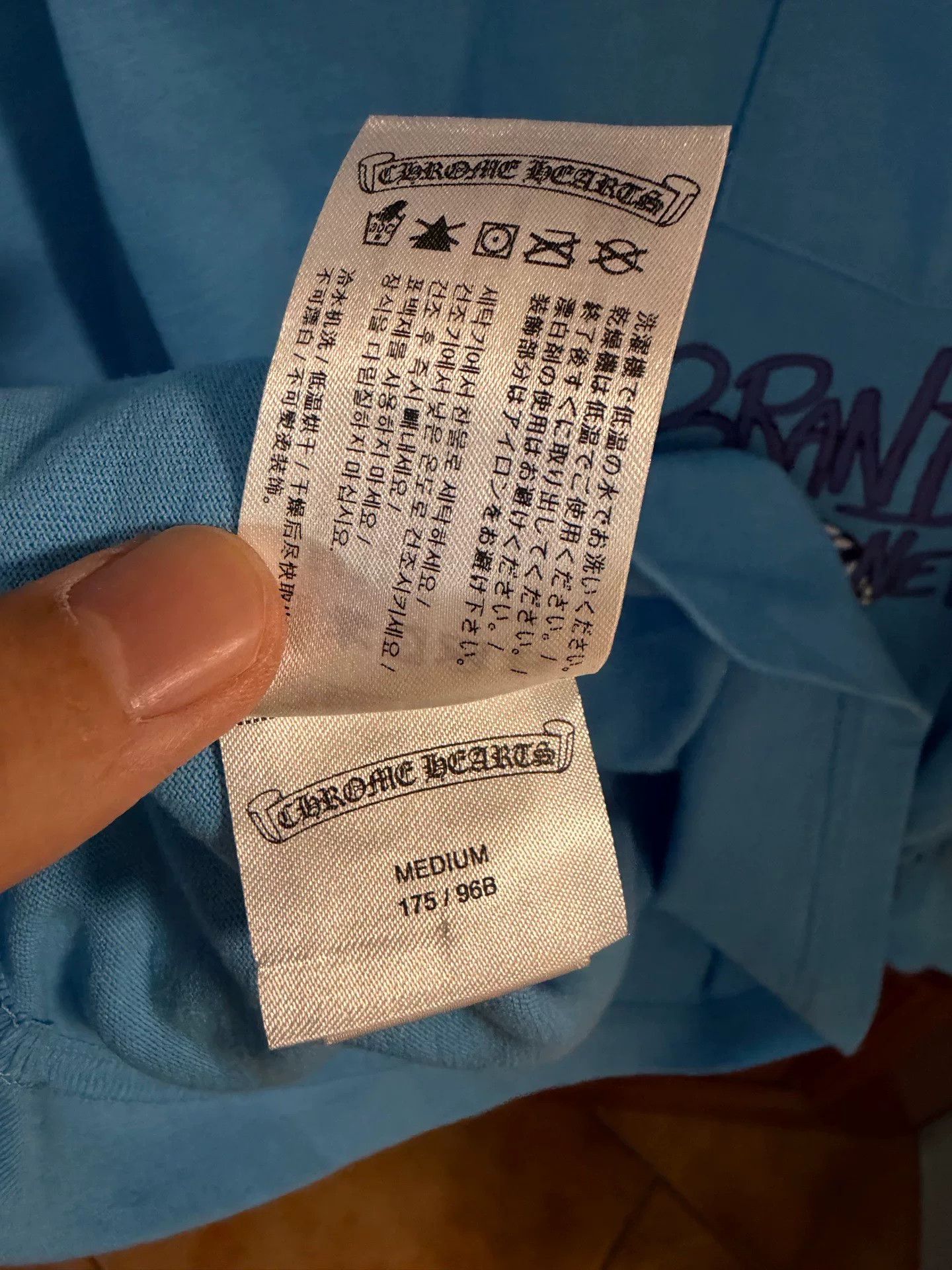 Chrome Hearts Chrome Hearts Blue Mattboy Sweatshirt Size US M / EU 48-50 / 2 - 5 Thumbnail