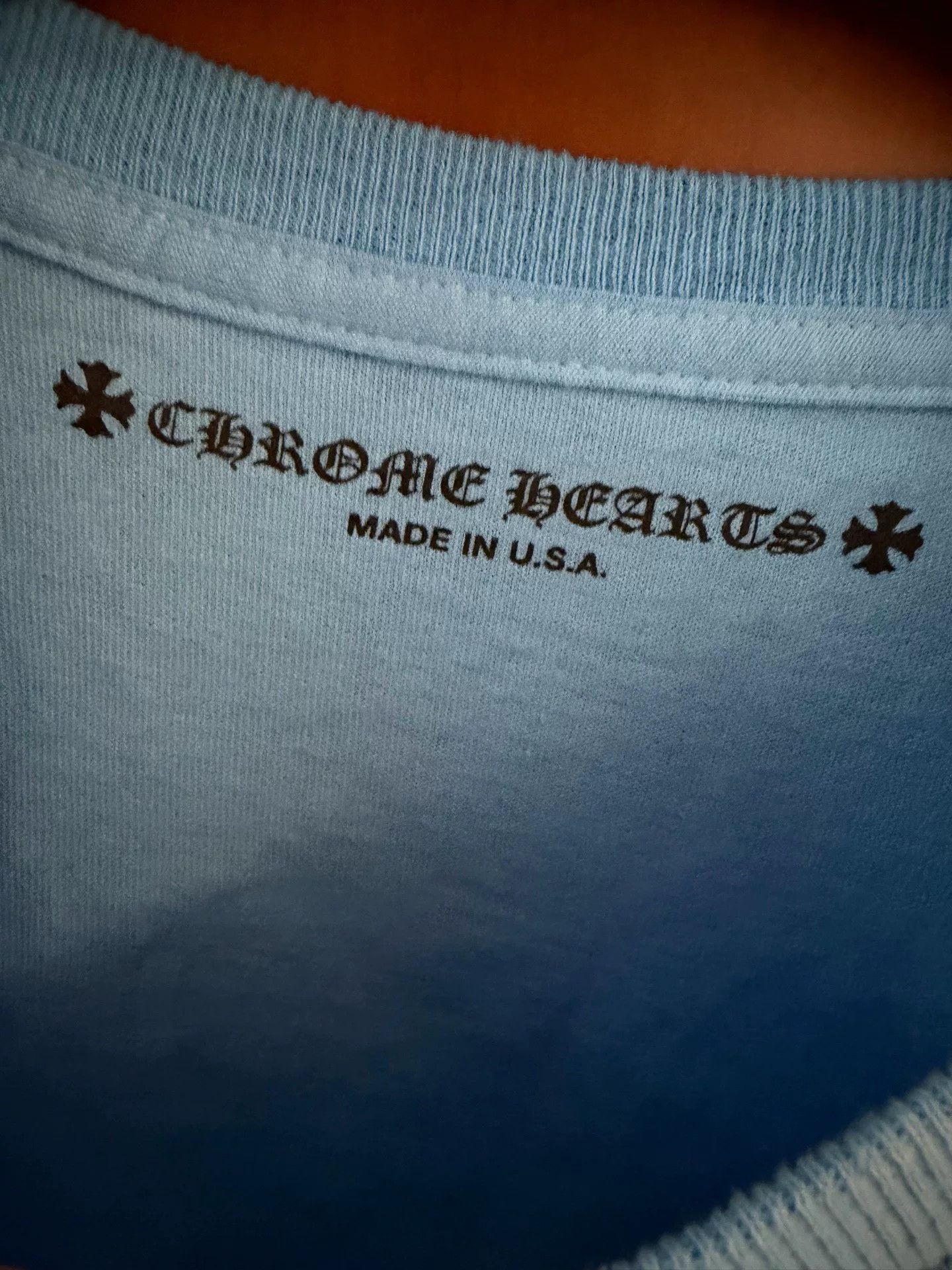 Chrome Hearts Chrome Hearts Blue Mattboy Sweatshirt Size US M / EU 48-50 / 2 - 3 Thumbnail