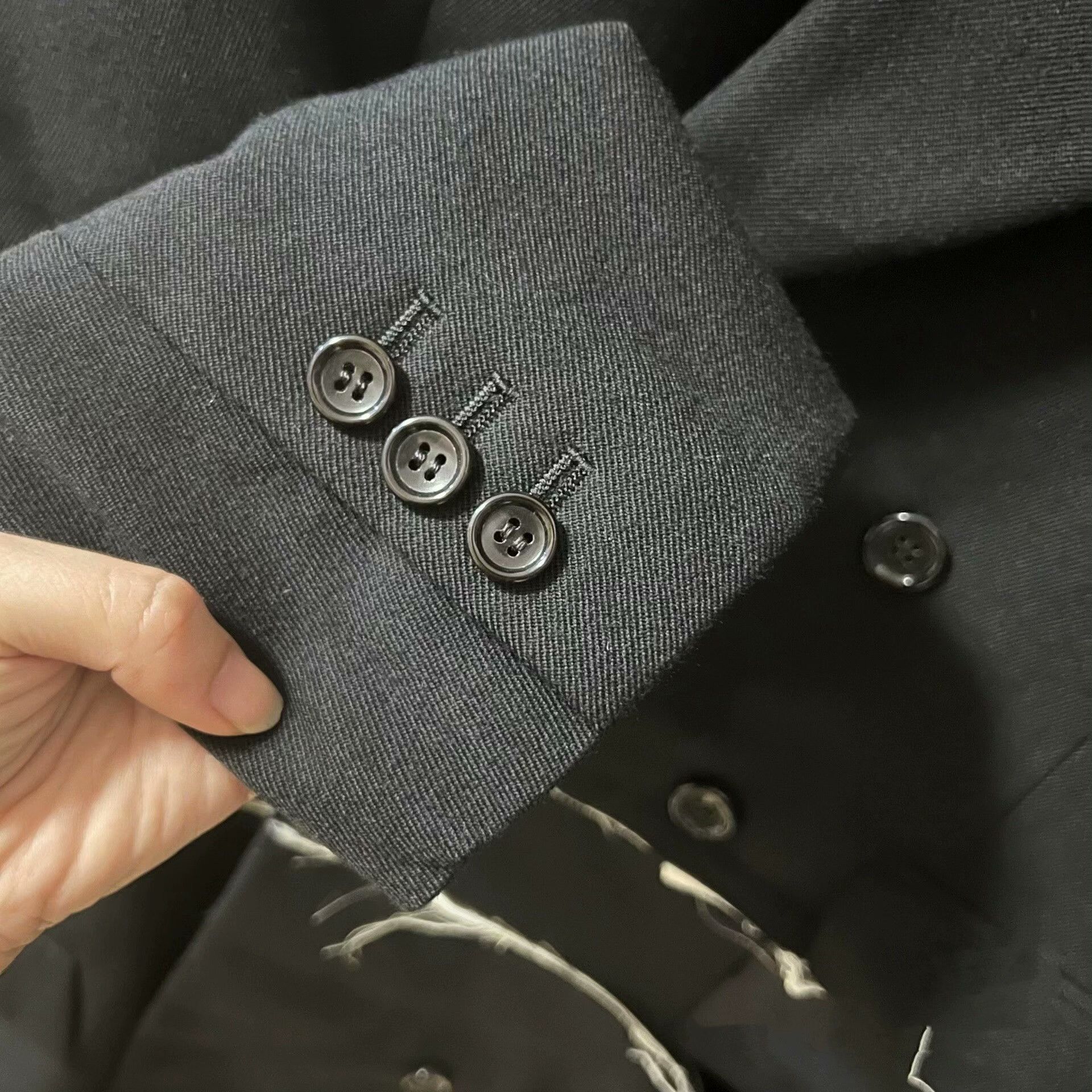 Comme des Garcons CDG Deconstructed Blazer Coat Size US S / EU 44-46 / 1 - 6 Thumbnail