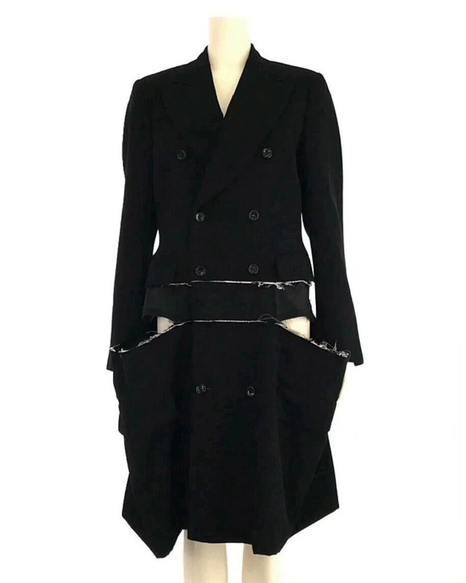 Comme des Garcons CDG Deconstructed Blazer Coat Size US S / EU 44-46 / 1 - 2 Thumbnail