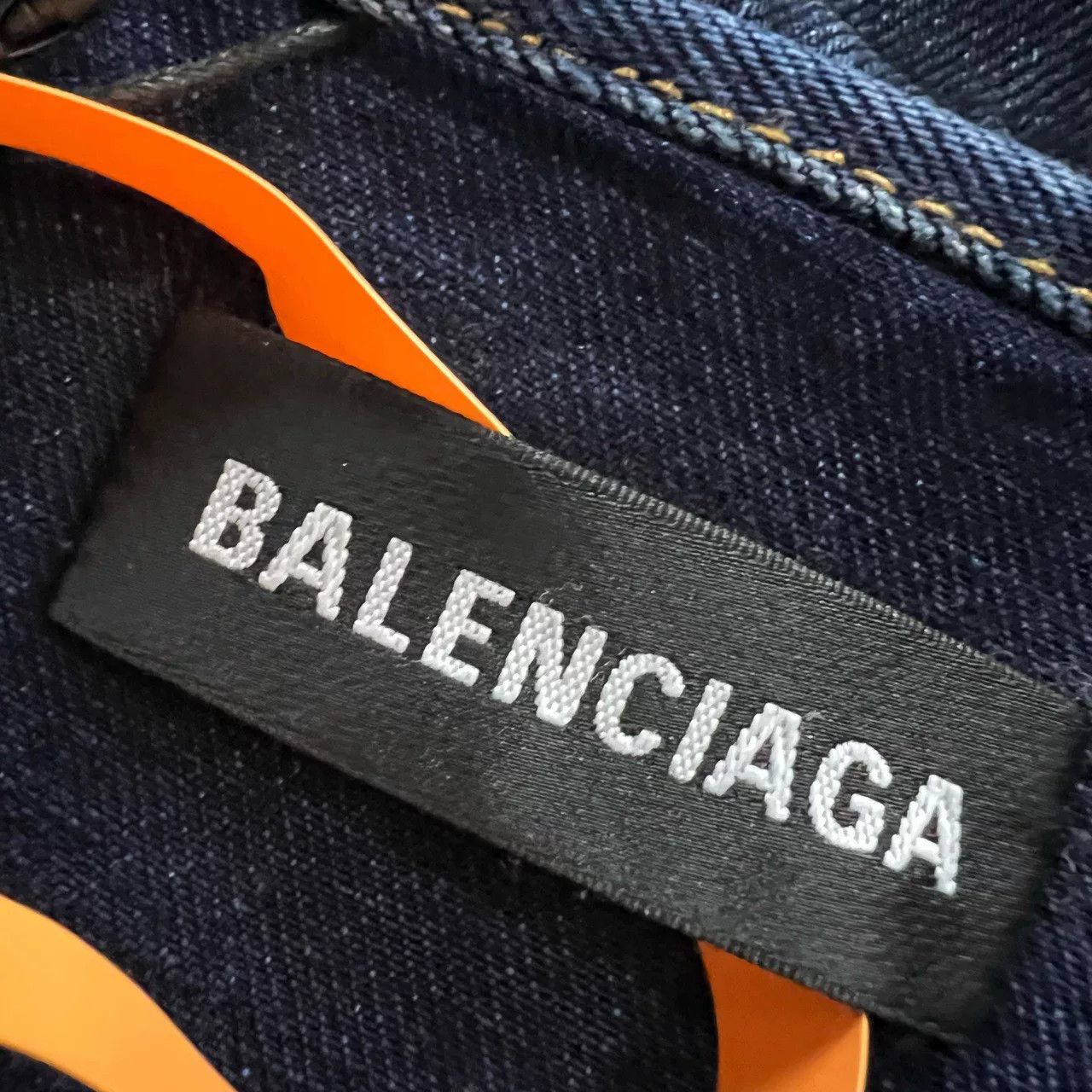 Balenciaga Balenciaga FBI Print Denim Jacket Size US S / EU 44-46 / 1 - 5 Thumbnail
