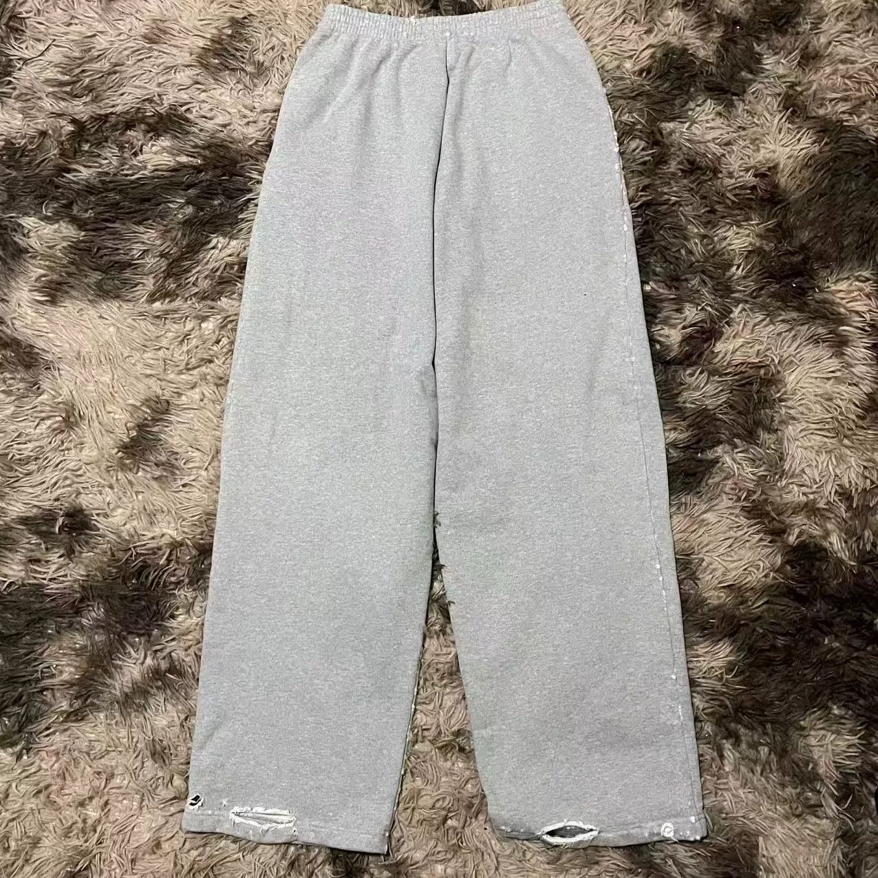 Balenciaga Balenciaga 24FW Baggy Distressed Casual Pants Size US 26 / EU 42 - 2 Thumbnail