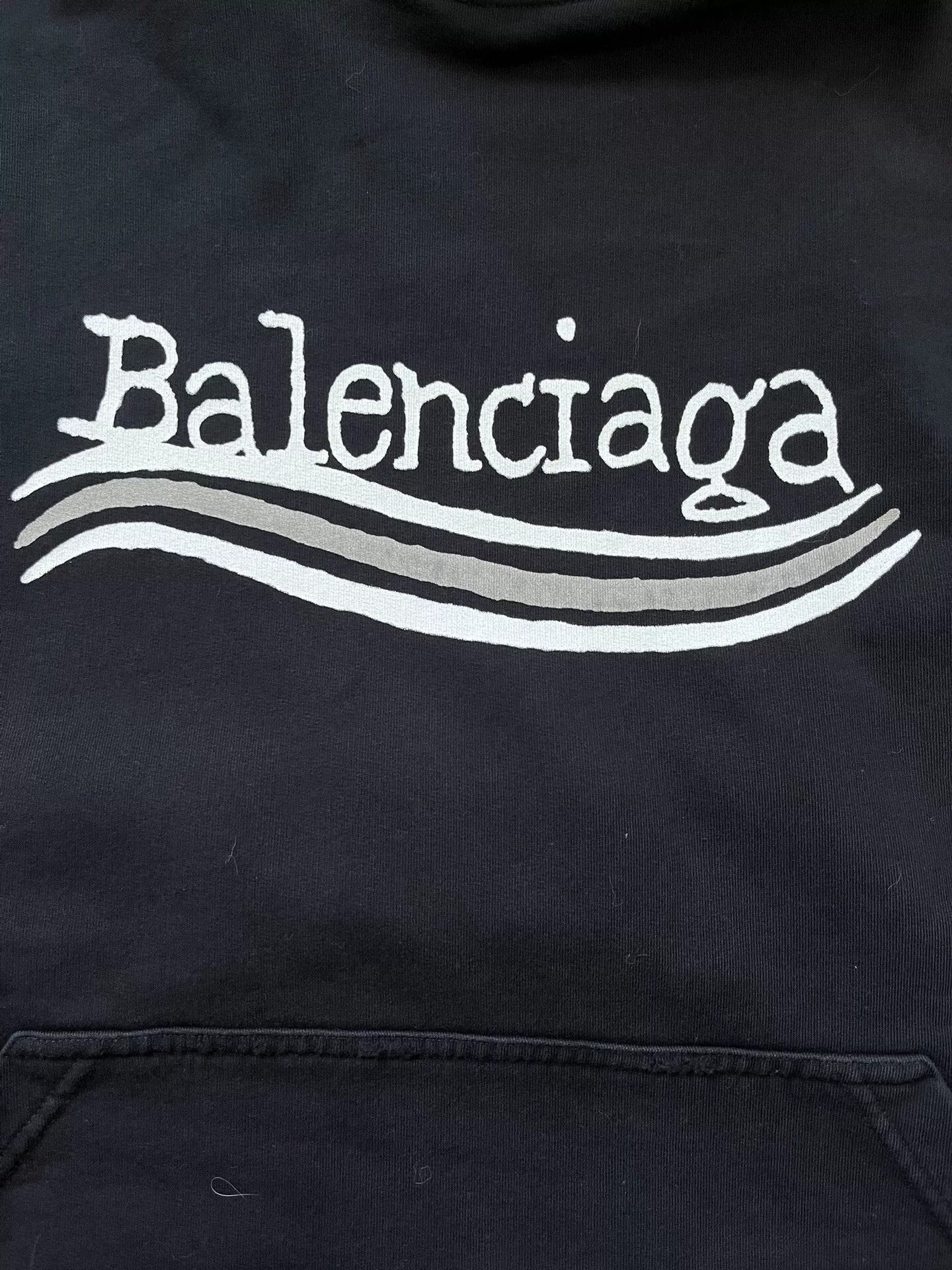 Balenciaga Balenciaga Colorblock Logo Print Sweatshirt Size US M / EU 48-50 / 2 - 3 Thumbnail