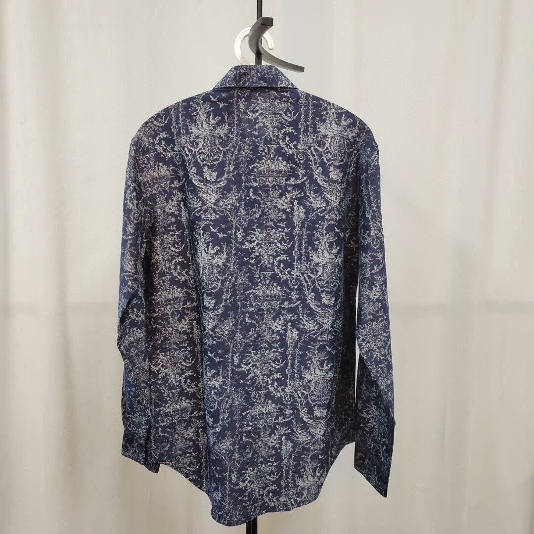 Dior Dior Floral Print Button Up Shirt Size US XS / EU 42 / 0 - 2 Thumbnail
