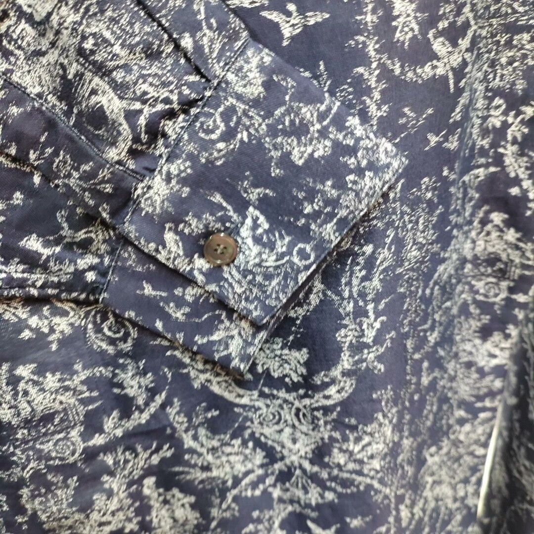 Dior Dior Floral Print Button Up Shirt Size US XS / EU 42 / 0 - 4 Thumbnail