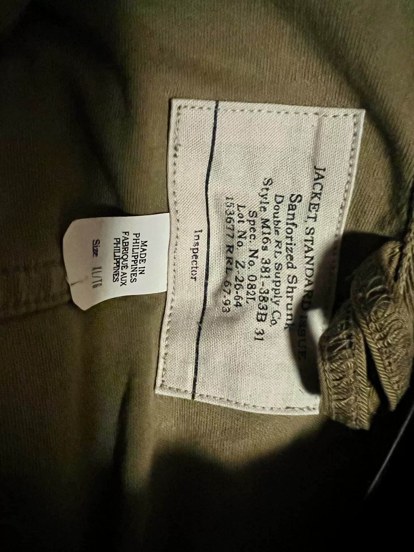 RRL Ralph Lauren RRL M42 Field Jacket Green Size US XL / EU 56 / 4 - 3 Thumbnail