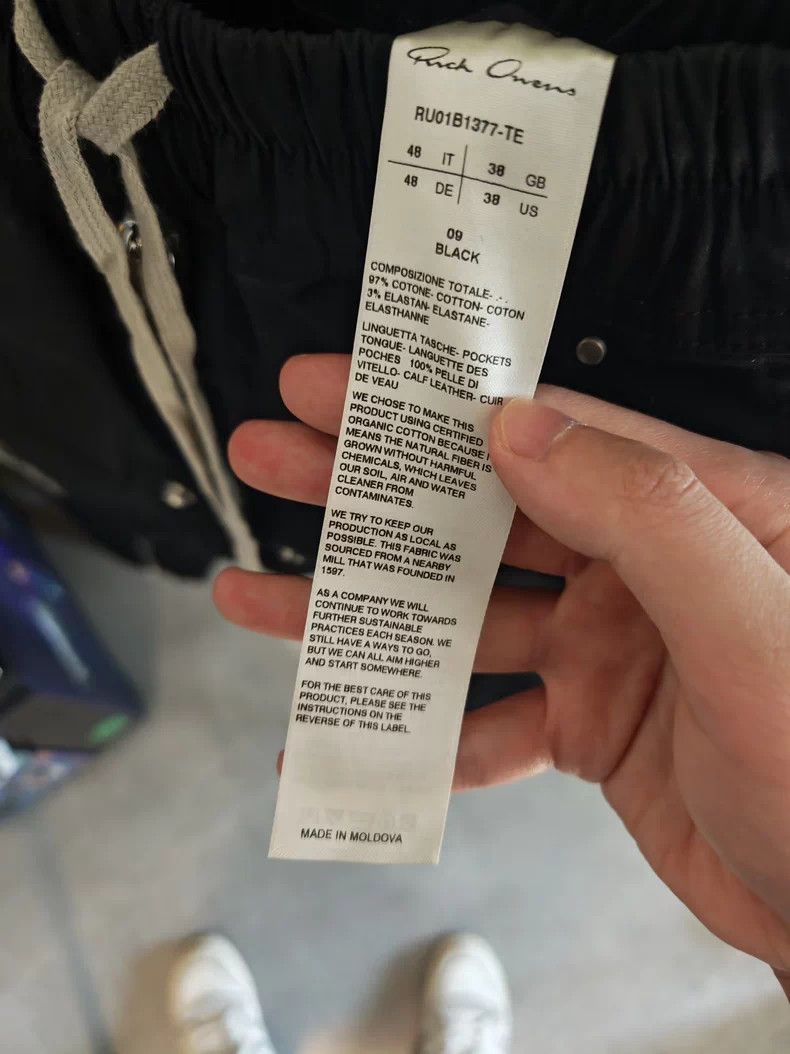 Rick Owens Rick Owens 22SS Five-Zip Cargo Pants Size US 34 / EU 50 - 3 Thumbnail
