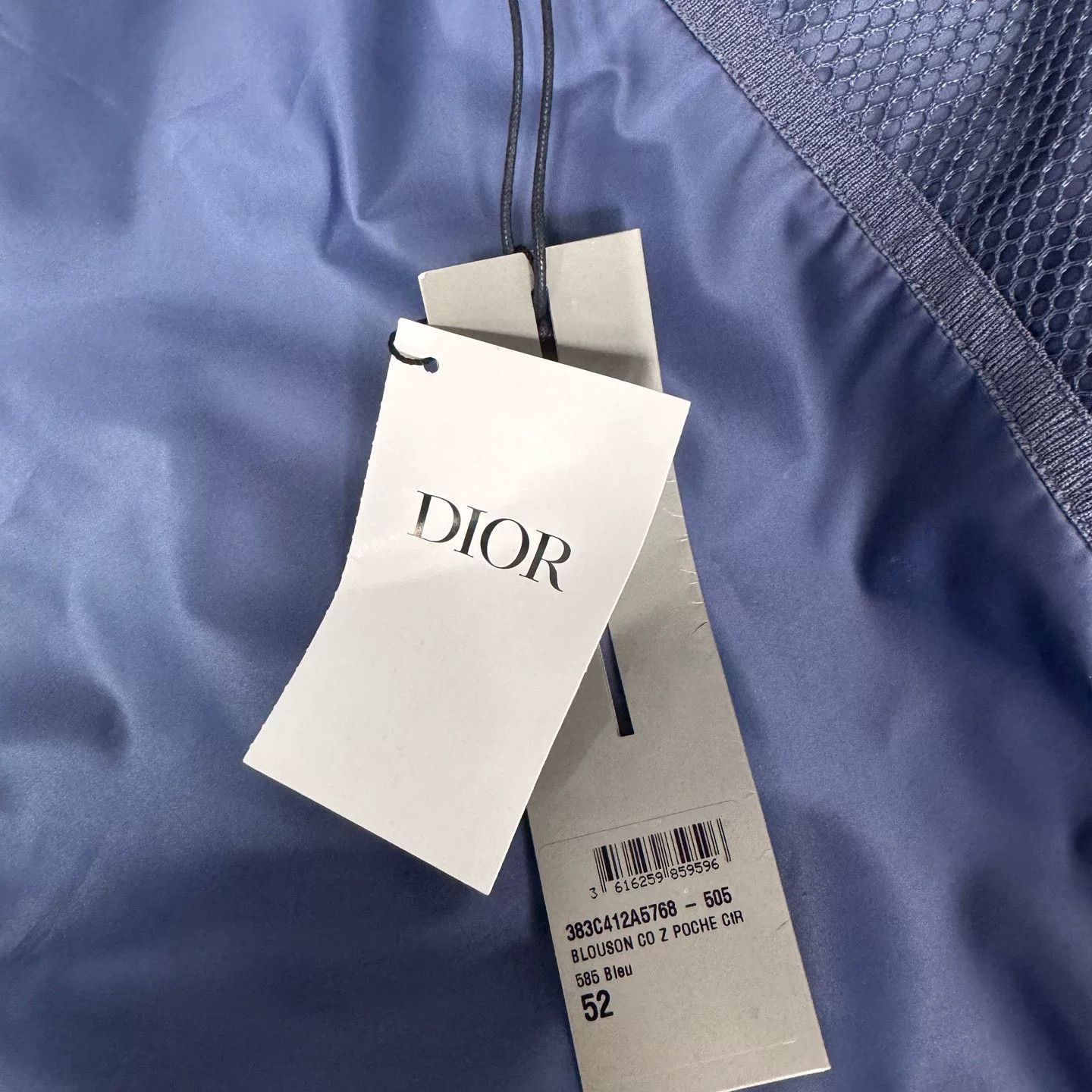 Dior Dior Stand Collar Half-Zip Jacket Size US L / EU 52-54 / 3 - 5 Thumbnail