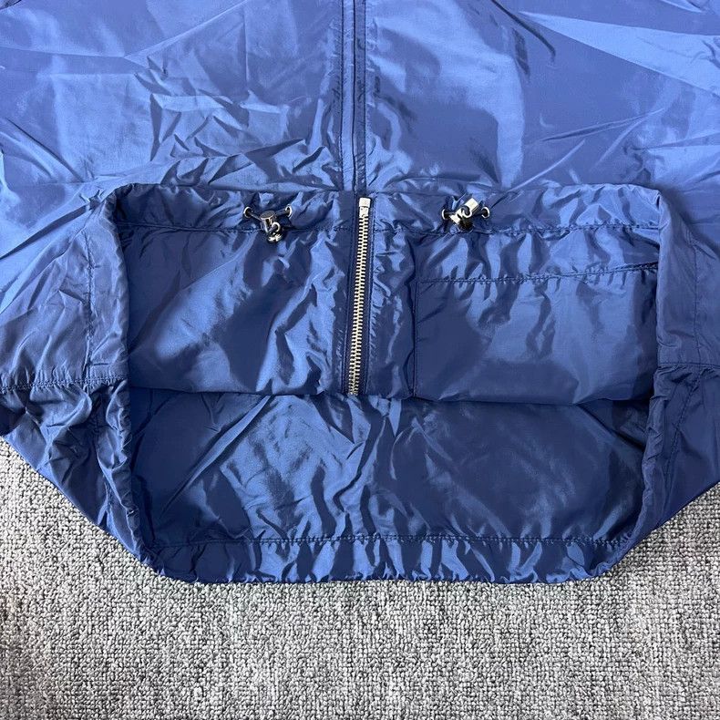 Prada Prada Blue Triangle Logo Jacket Size US L / EU 52-54 / 3 - 5 Thumbnail