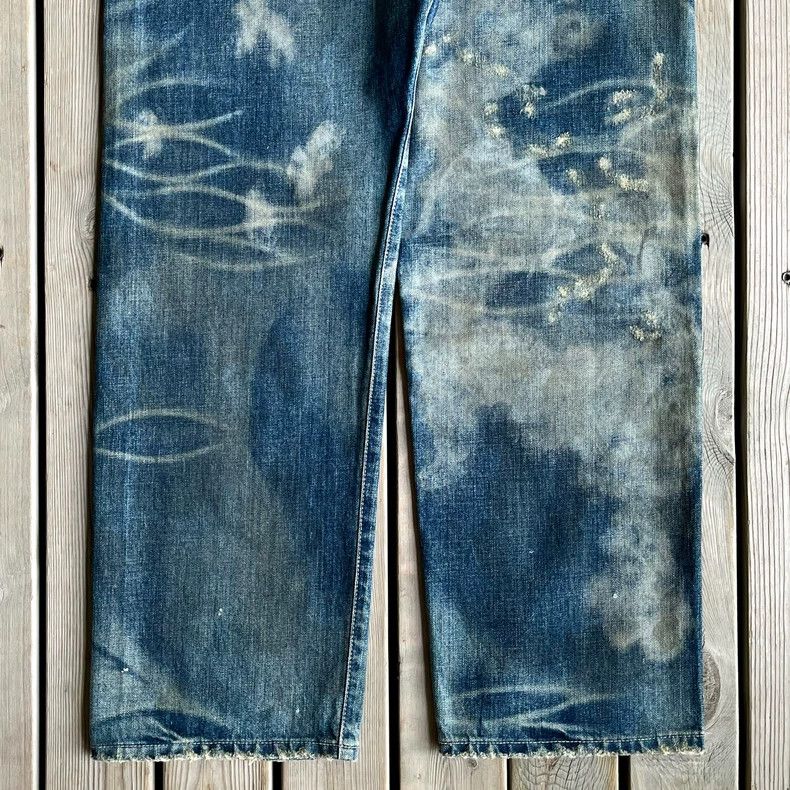 Neighborhood Neighborhood Distressed Denim Jeans Size US 34 / EU 50 - 6 Thumbnail
