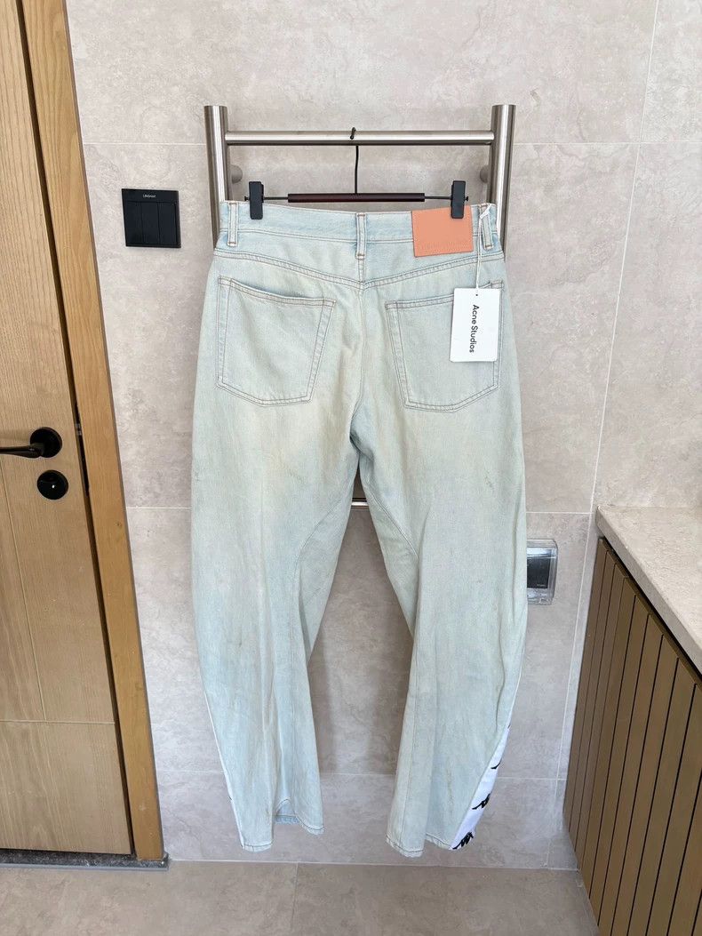 Acne Studios Acne Studios x Kappa Wide Leg Jeans Size US 28 / EU 44 - 3 Thumbnail