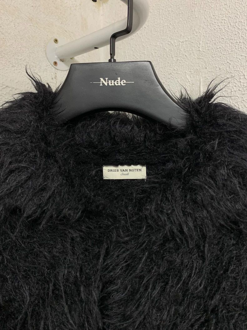 Dries Van Noten Dries Van Noten Mohair Furry Coat Size US S / EU 44-46 / 1 - 2 Thumbnail