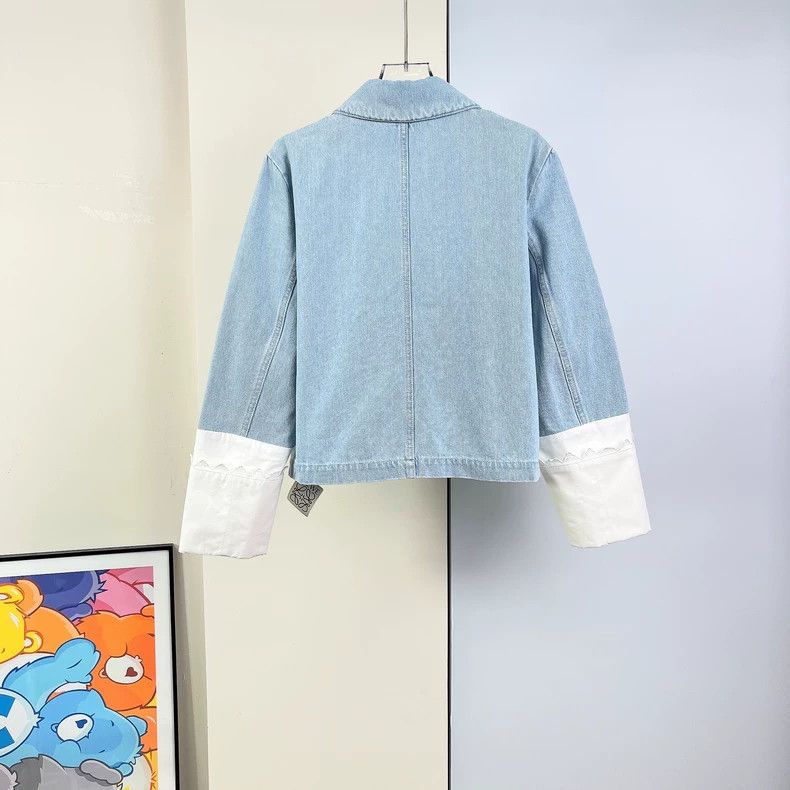 Loewe LOEWE Denim Jacket Spring Autumn Size US XS / EU 42 / 0 - 3 Thumbnail