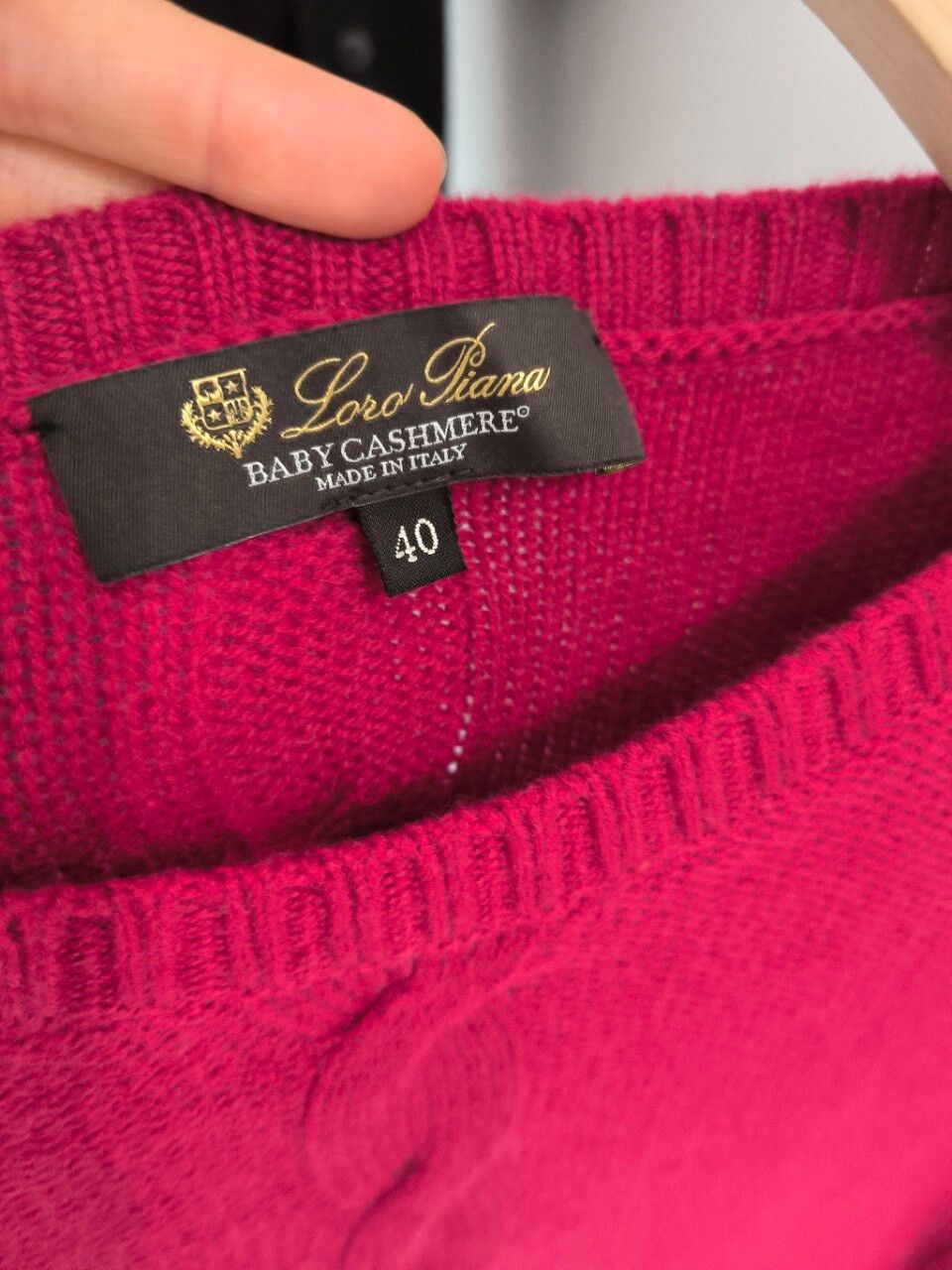 Loro Piana Loro Piana Pink Cashmere Sweater Size US S / EU 44-46 / 1 - 4 Thumbnail