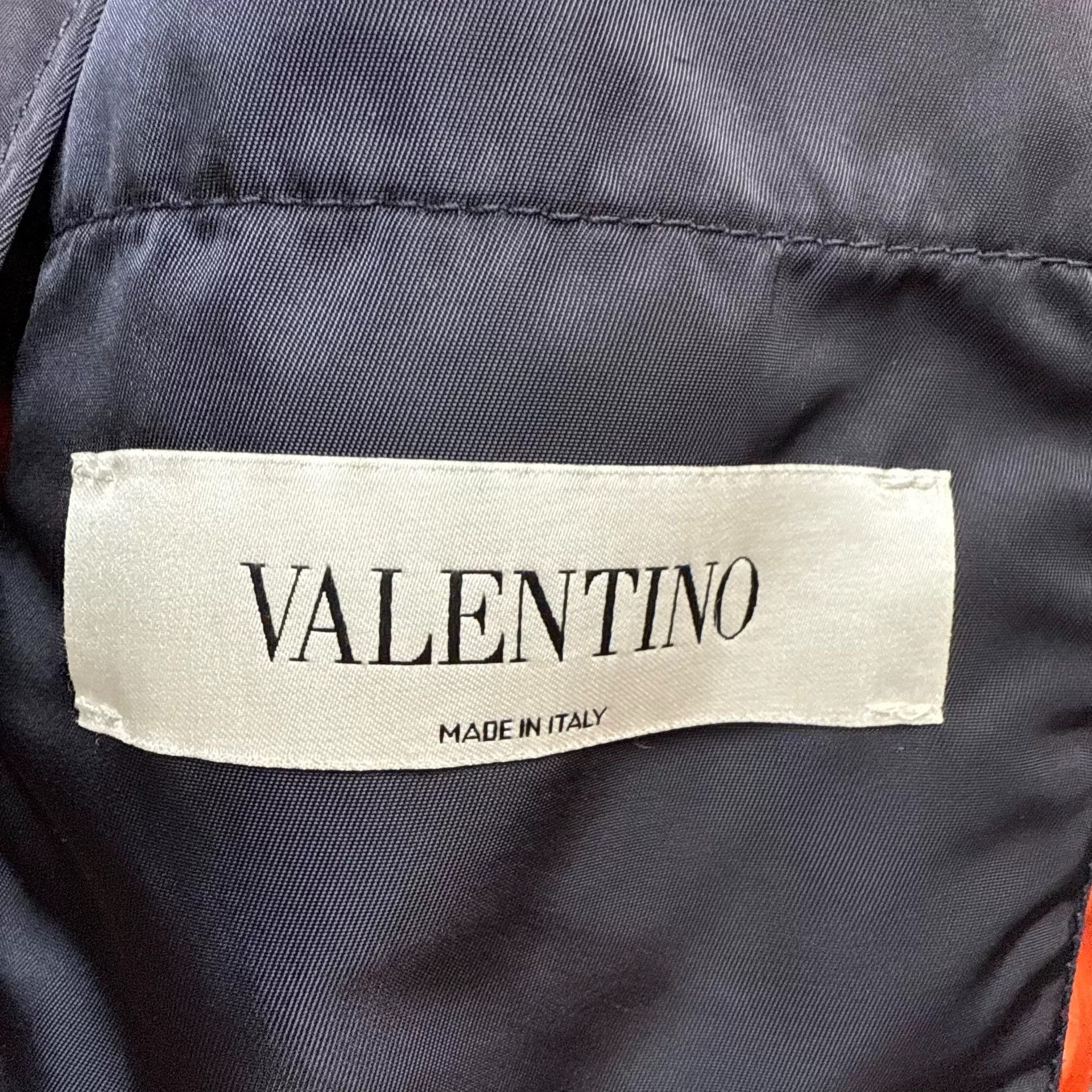 Valentino VALENTINO Classic V Logo Baseball Jacket Size US S / EU 44-46 / 1 - 3 Thumbnail