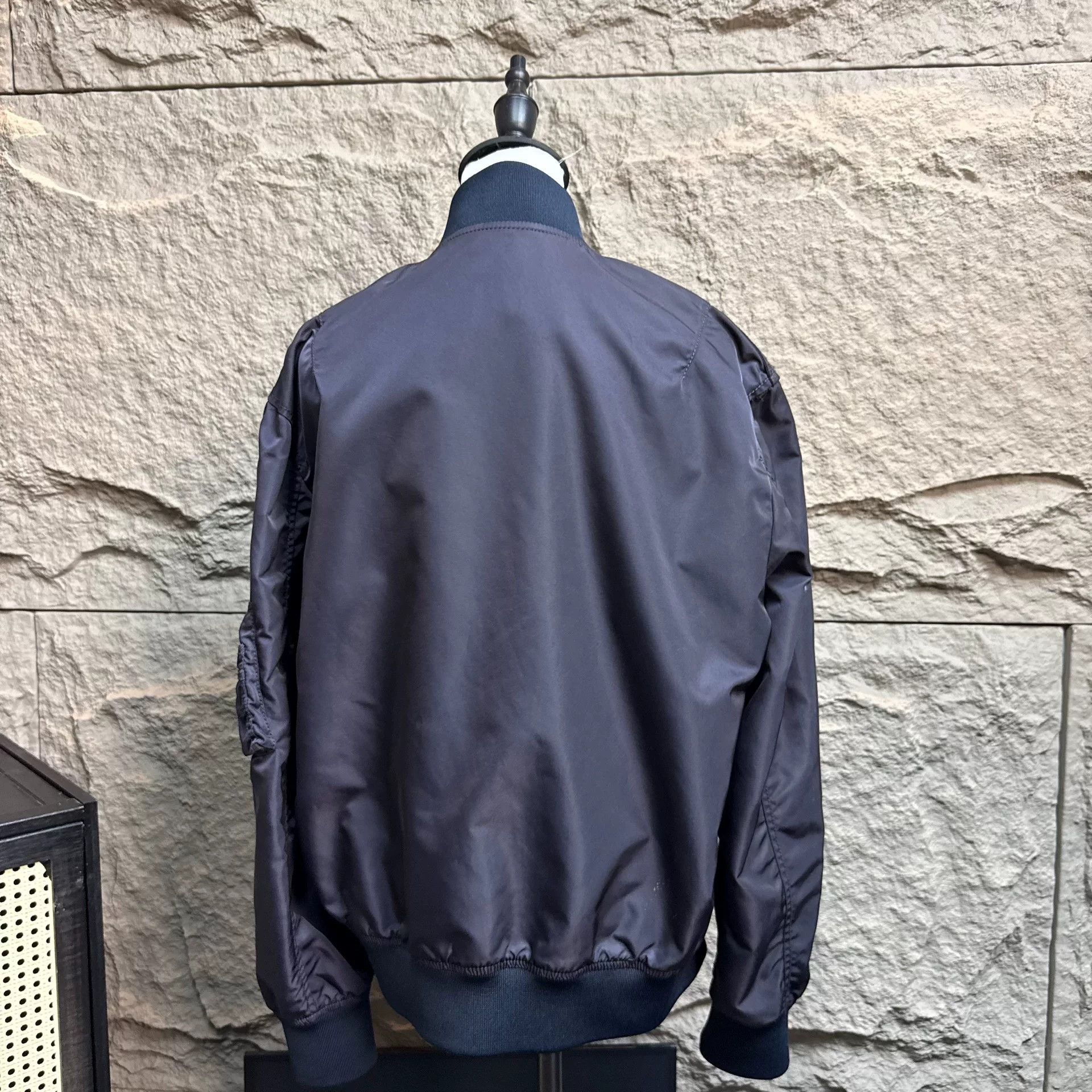Valentino VALENTINO Classic V Logo Baseball Jacket Size US S / EU 44-46 / 1 - 2 Thumbnail
