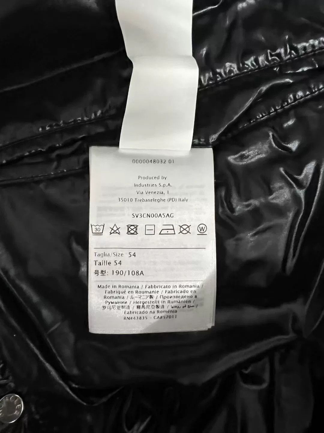 Moncler Moncler x Valentino Black Logo Down Coat Size US XXL / EU 58 / 5 - 6 Thumbnail