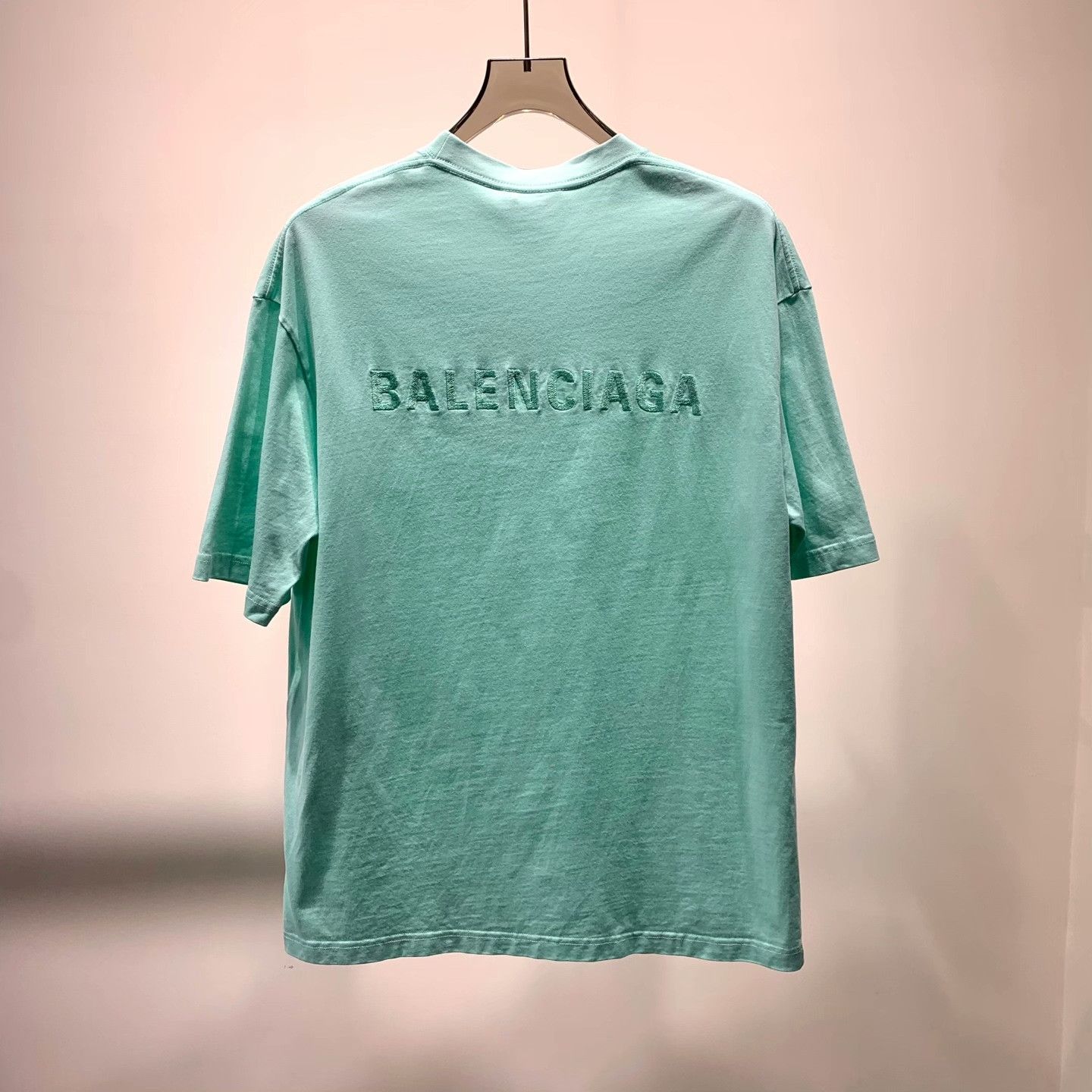 Balenciaga Balenciaga New Mint Green Short Sleeve Size US XS / EU 42 / 0 - 2 Thumbnail