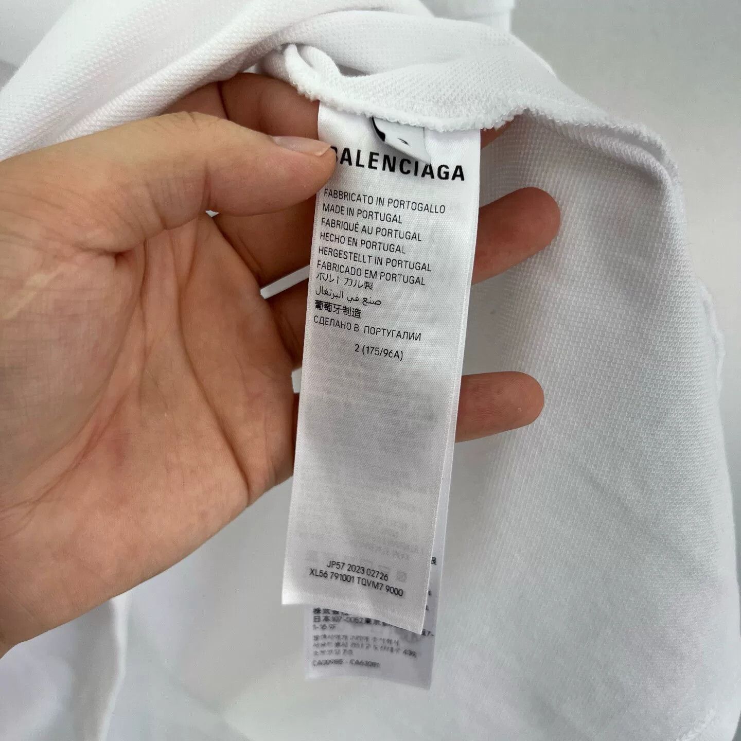 Balenciaga Balenciaga Embroidered Logo Loose Polo Size US L / EU 52-54 / 3 - 4 Thumbnail