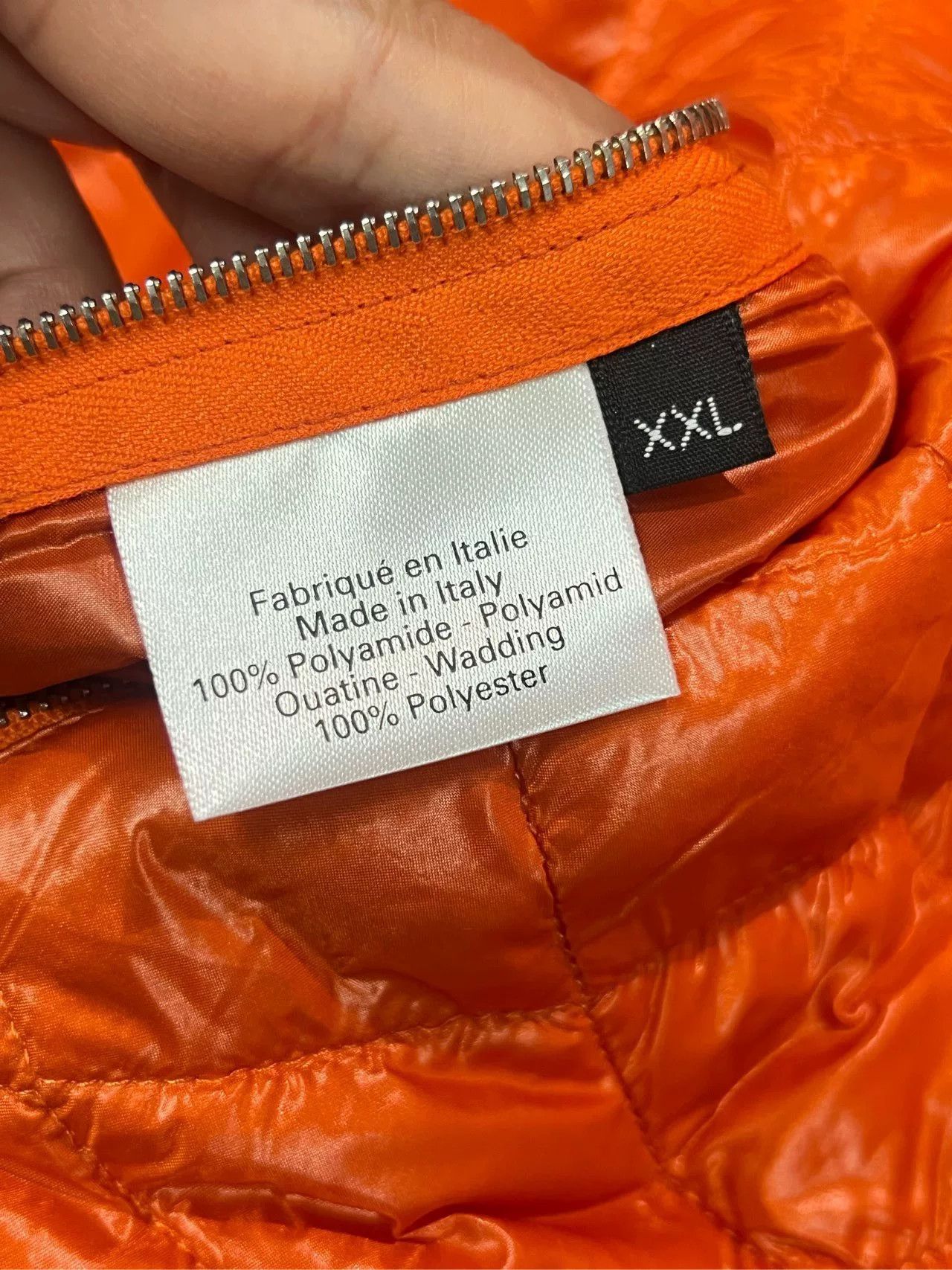 Hermes Hermes Orange Cotton Vest XXL Size US XXL / EU 58 / 5 - 4 Thumbnail