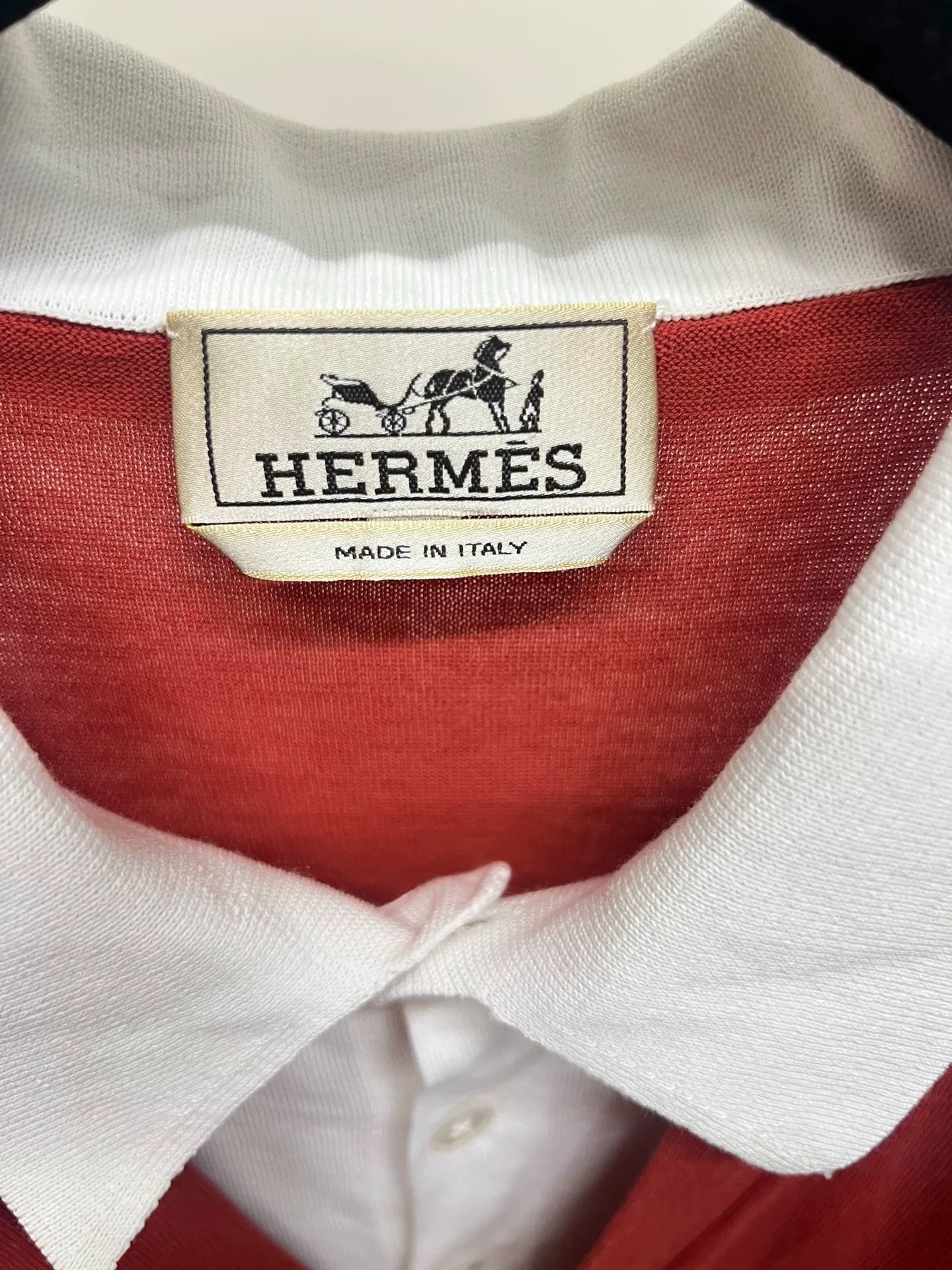 Hermes Hermes Red Knit Cardigan Coat XXL Size US XXL / EU 58 / 5 - 3 Thumbnail