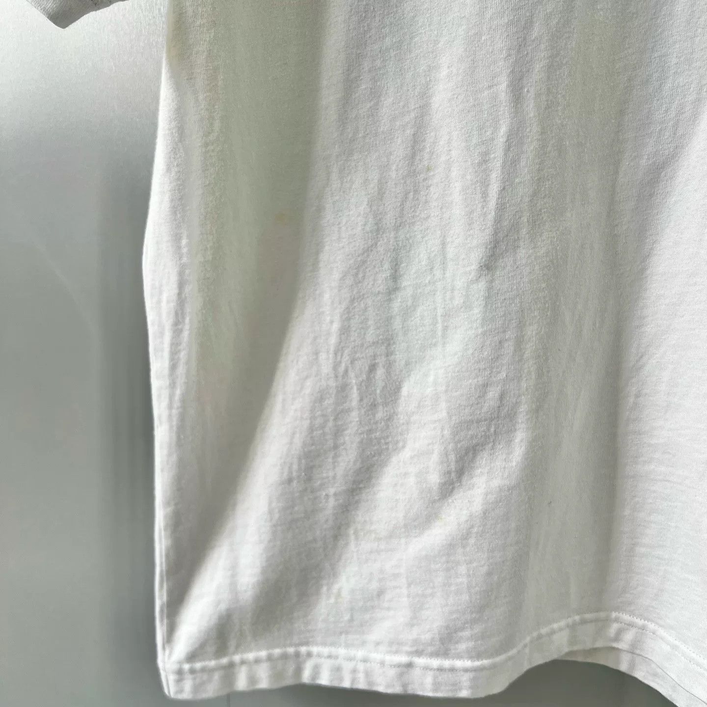 Balenciaga Balenciaga White Blue Short Sleeve T-shirt Size US S / EU 44-46 / 1 - 5 Thumbnail