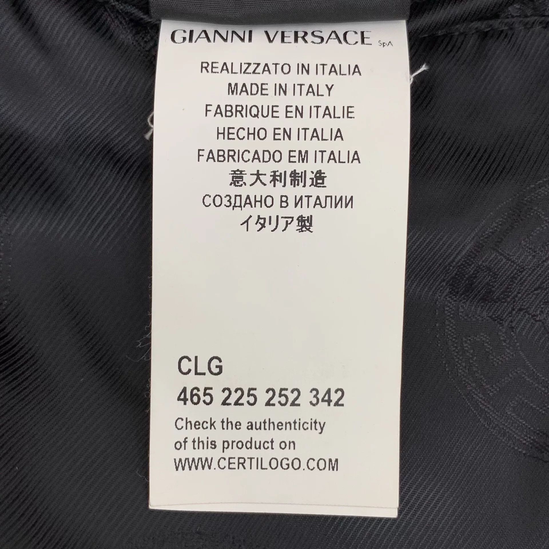 Versace Versace Colorblock Mesh Zip Jacket Size US L / EU 52-54 / 3 - 7 Thumbnail