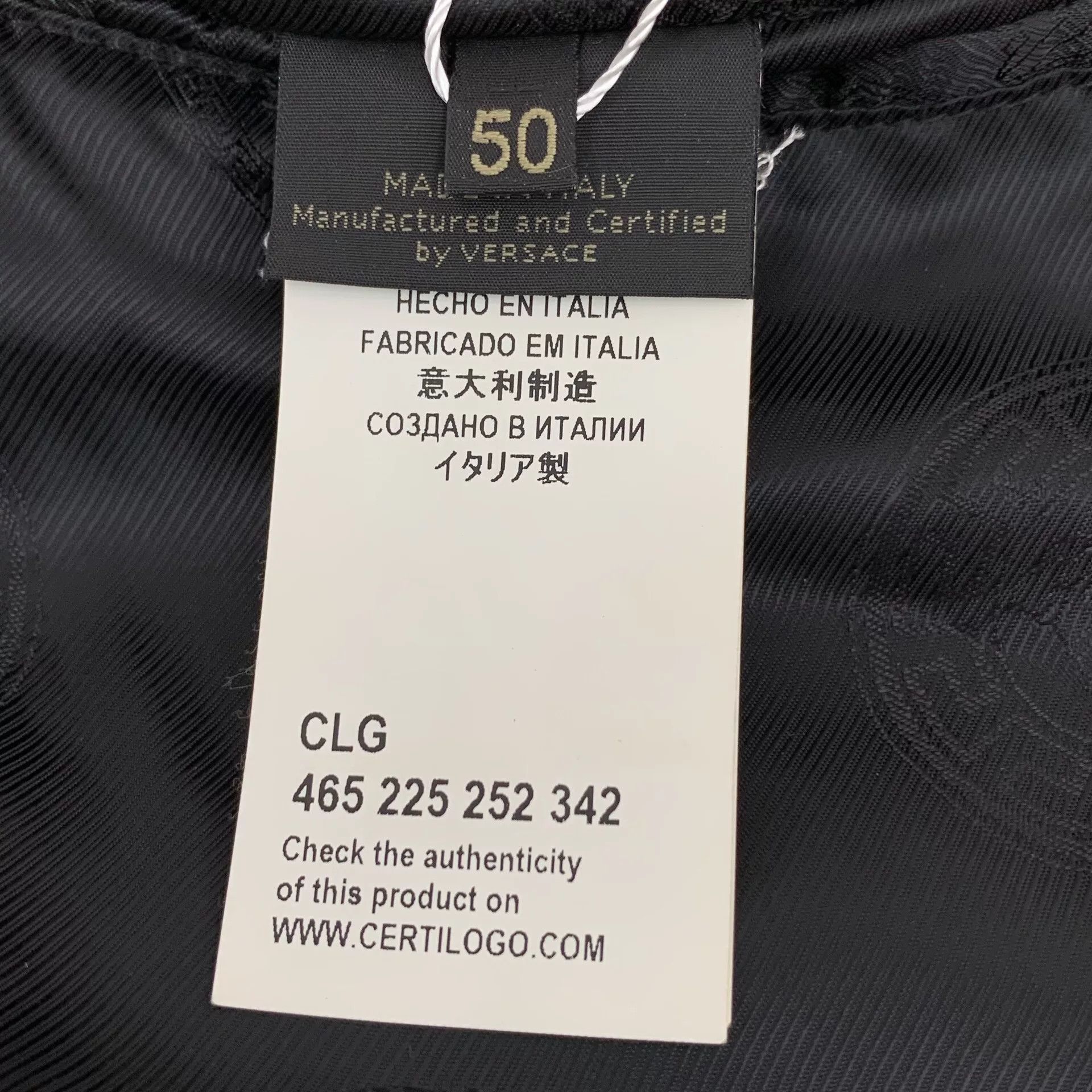 Versace Versace Colorblock Mesh Zip Jacket Size US L / EU 52-54 / 3 - 6 Thumbnail