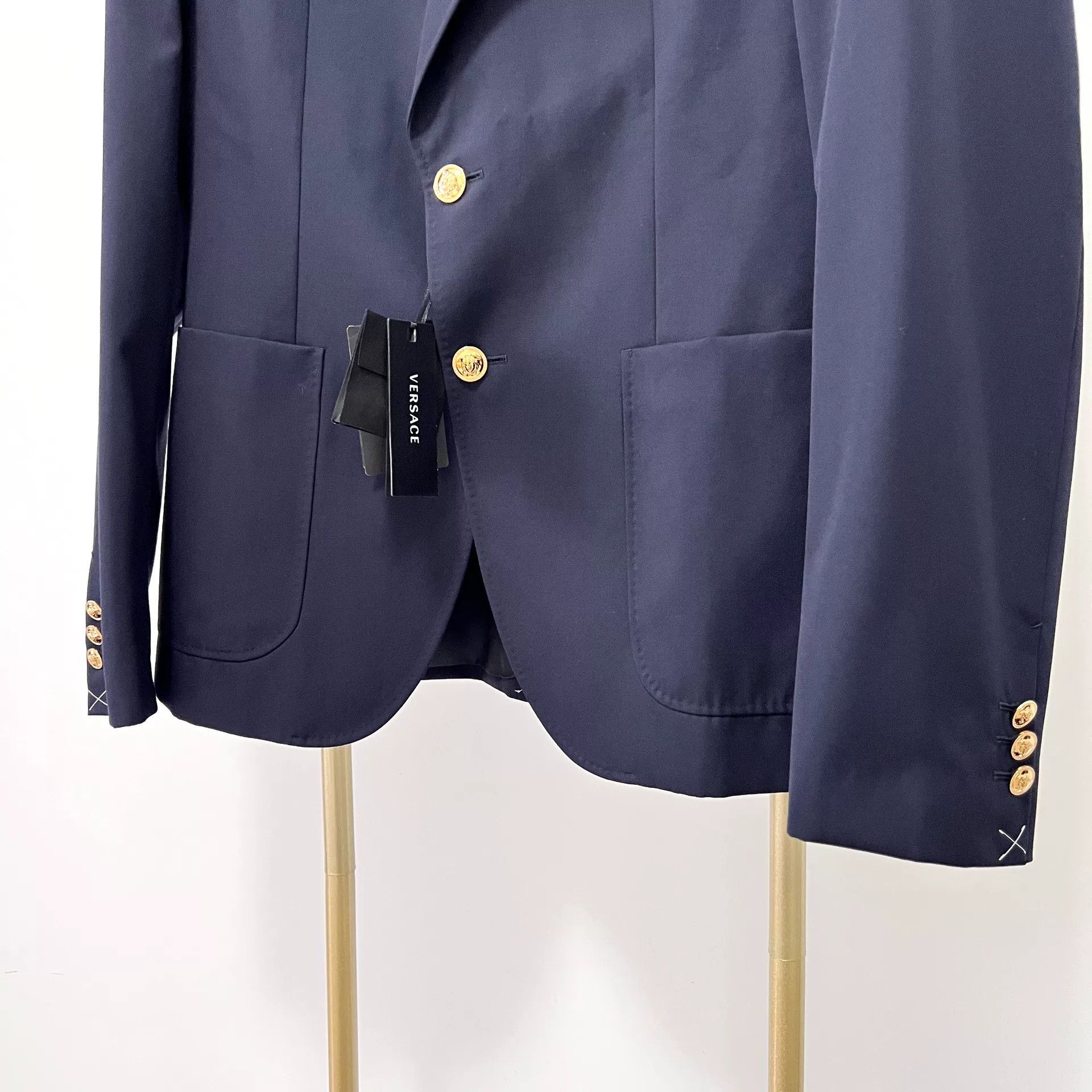 Versace Versace Men's Wool Two-Button Suit Size US XL / EU 56 / 4 - 3 Thumbnail