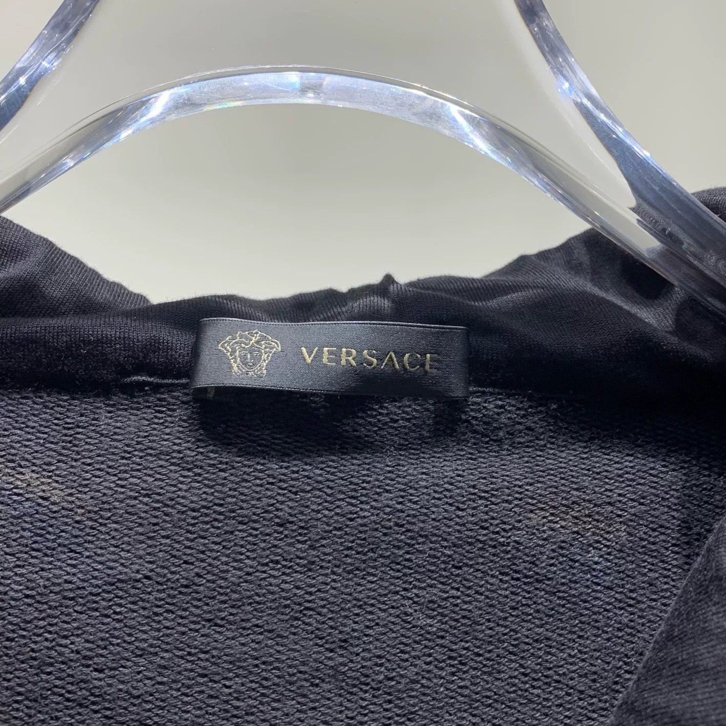 Versace VERSACE Flocked Letter Zip-Up Jacket Size US L / EU 52-54 / 3 - 2 Thumbnail