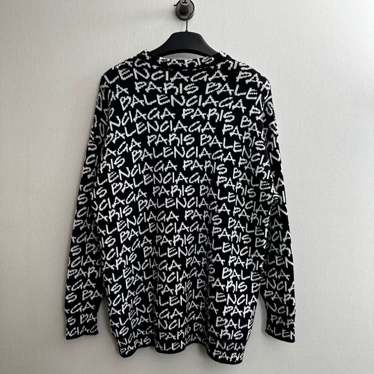 Balenciaga Balenciaga Knit All-Over Print Sweater Size US XS / EU 42 / 0 - 2 Thumbnail