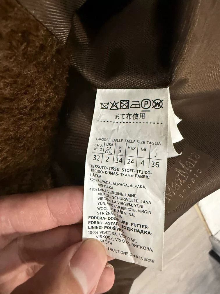 Max Mara Maxmara Studio Teddy Coat Size US S / EU 44-46 / 1 - 5 Thumbnail