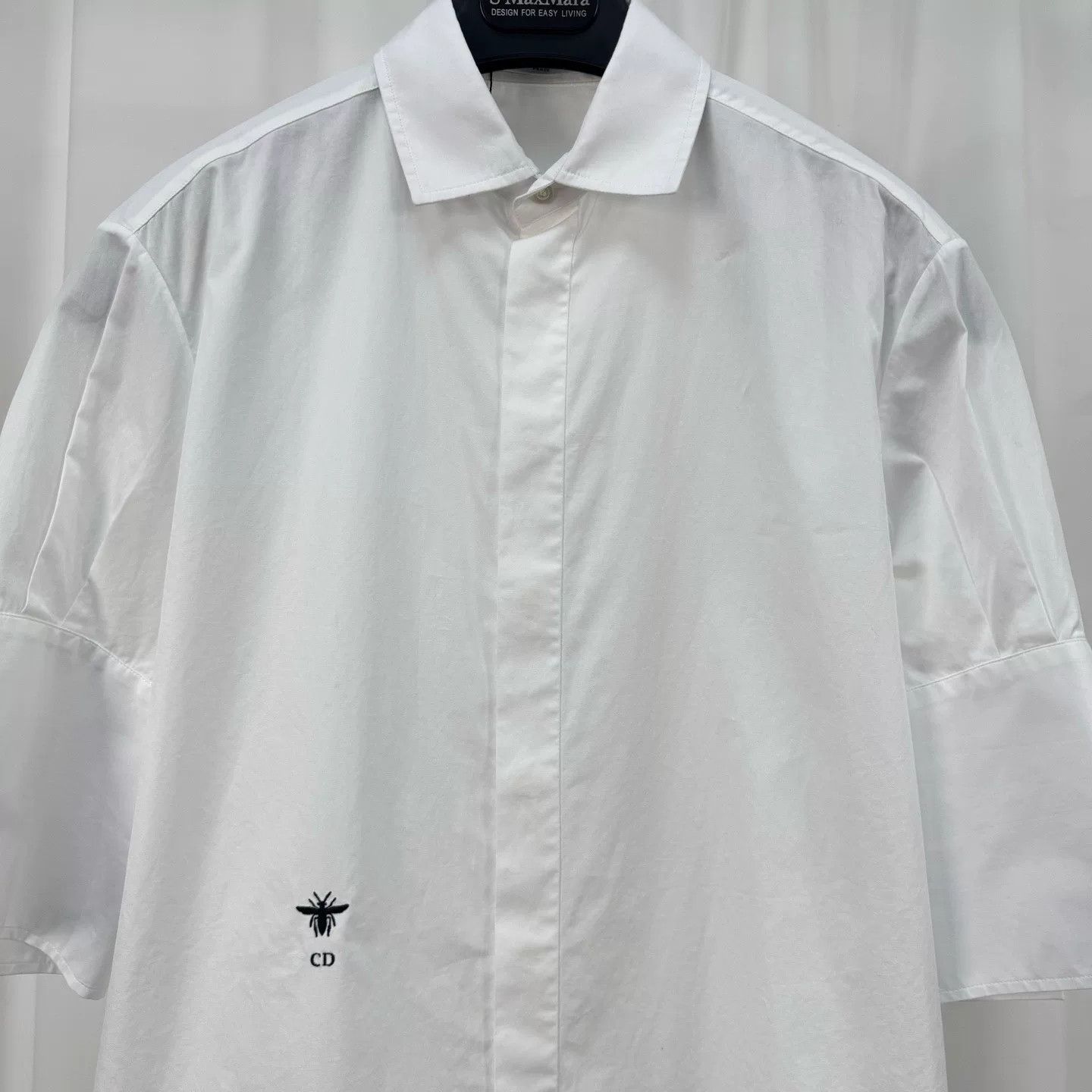 Dior dior short-sleeve embroidered bee shirt Size US S / EU 44-46 / 1 - 3 Thumbnail