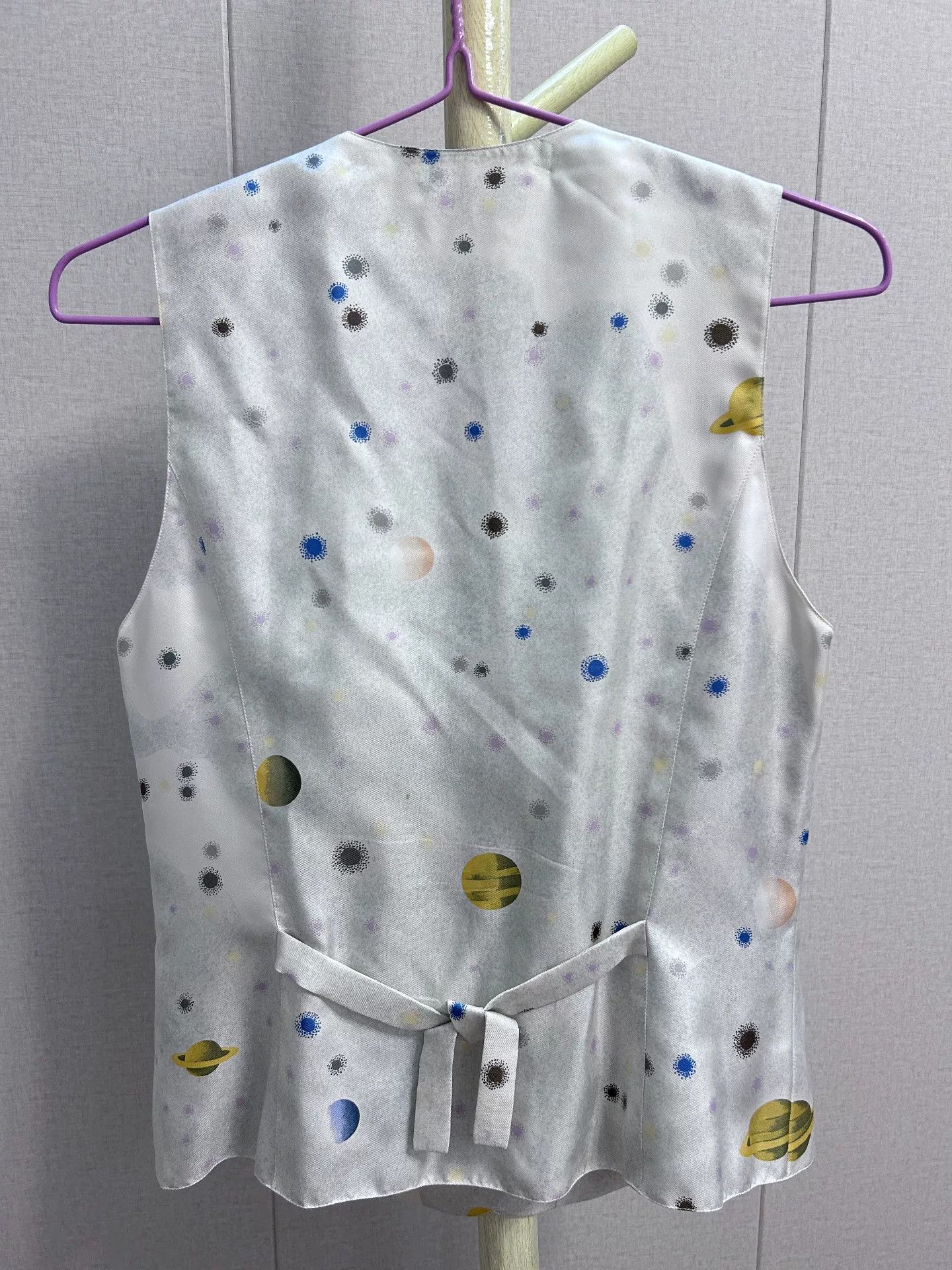 Hermes hermès vintage silk vest with polka dots Size US M / EU 48-50 / 2 - 2 Thumbnail