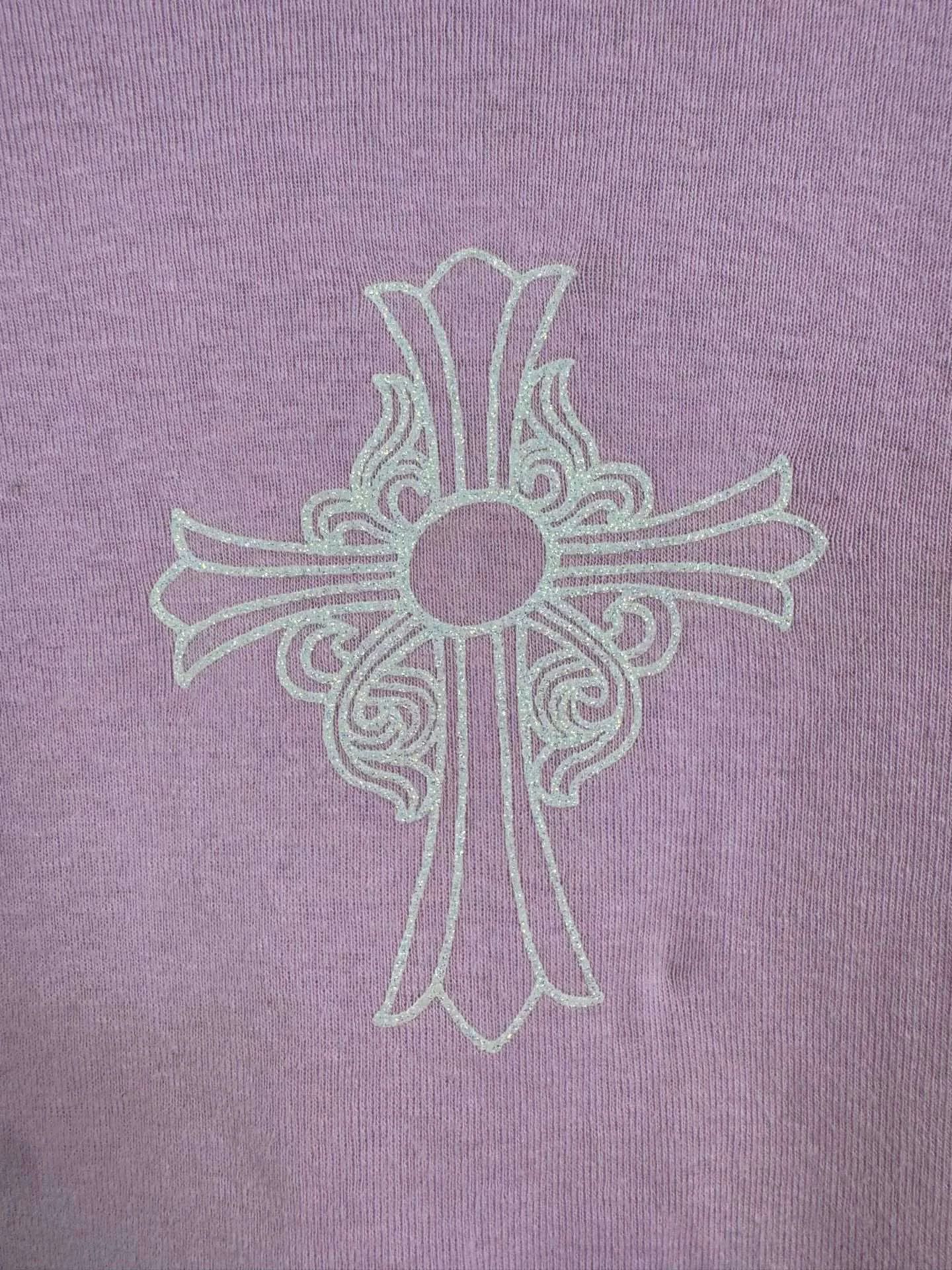 Chrome Hearts chrome hearts pink cross short sleeve top Size M / US 6-8 / IT 42-44 - 3 Thumbnail