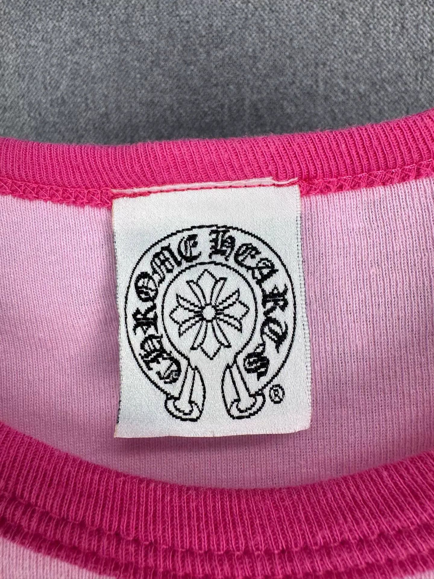 Chrome Hearts chrome hearts pink cross short sleeve top Size M / US 6-8 / IT 42-44 - 4 Thumbnail