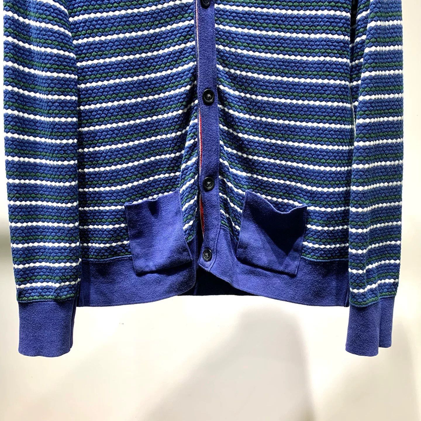 Thom Browne thom browne striped knit cardigan Size US M / EU 48-50 / 2 - 4 Thumbnail