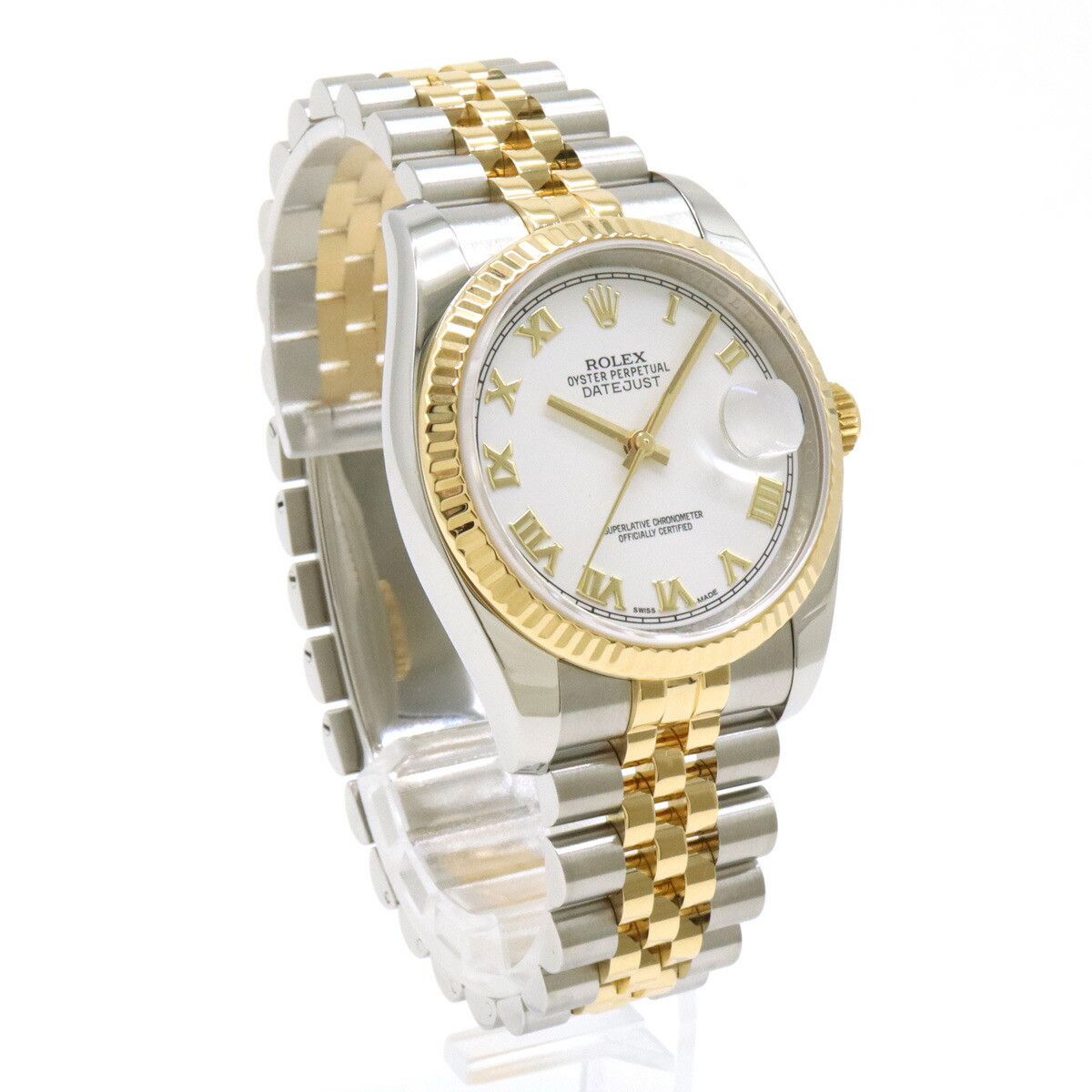 Rolex Rolex Rolex Datejust SS Au750 Automatic Metal Automatic 116233 DUTY FREE for USA Size ONE SIZE - 3 Thumbnail