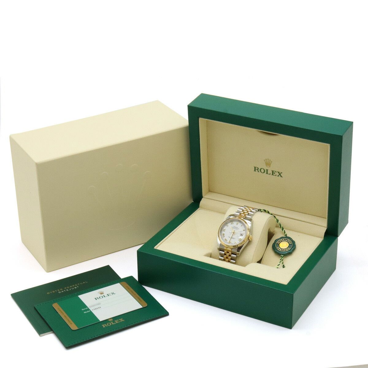 Rolex Rolex Rolex Datejust SS Au750 Automatic Metal Automatic 116233 DUTY FREE for USA Size ONE SIZE - 9 Thumbnail