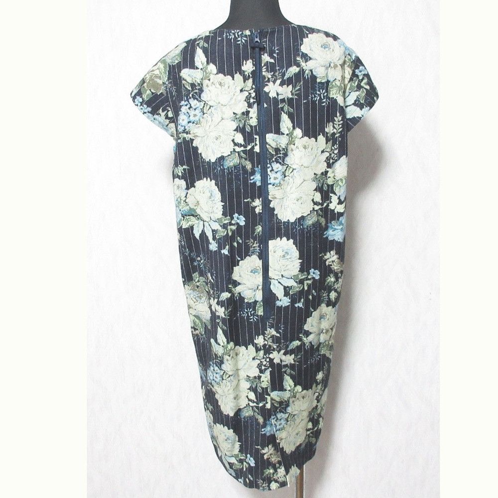Other Other Ingeborg Flower Print Stripe Wool Dress Others Dresses DUTY FREE for USA Size ONE SIZE - 2 Thumbnail
