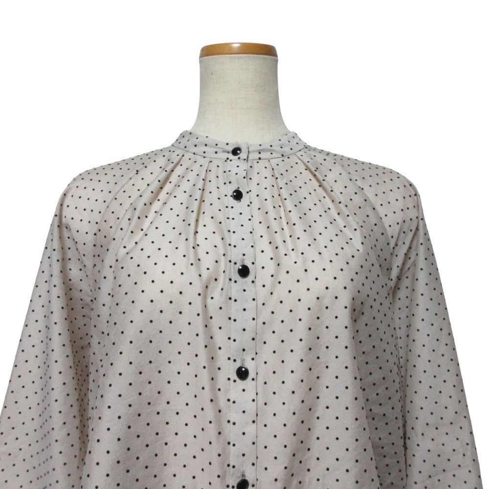 Other Other ANAYI Dot Organdy Shirt Others Tops DUTY FREE for USA Size ONE SIZE - 4 Thumbnail