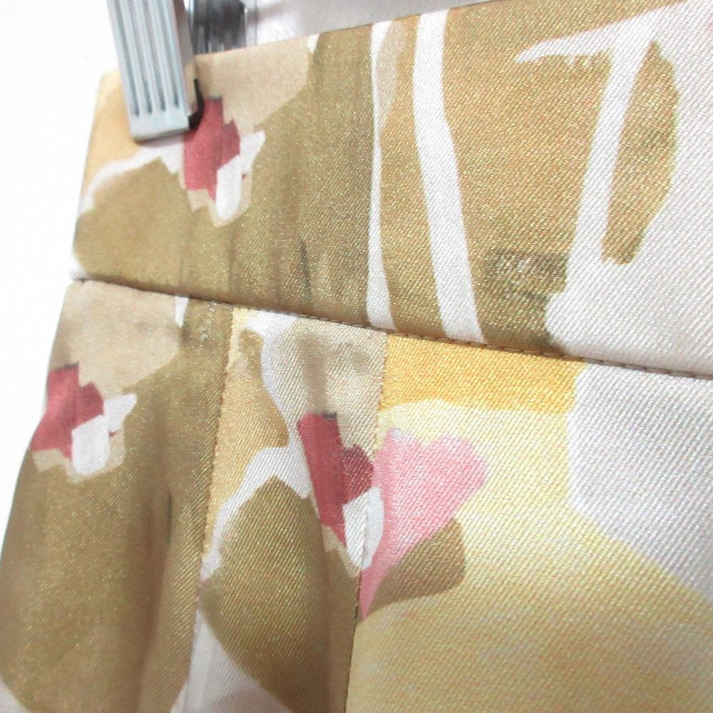 Other Other ANAYI Paint Flower Print Irregular Skirt Others Skirts DUTY FREE for USA Size ONE SIZE - 3 Thumbnail
