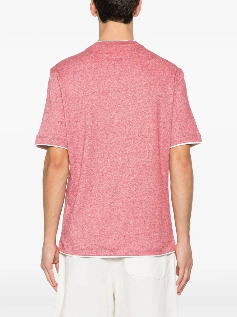 Brunello Cucinelli T-Shirt With Faux-Layering Size US M / EU 48-50 / 2 - 5 Thumbnail