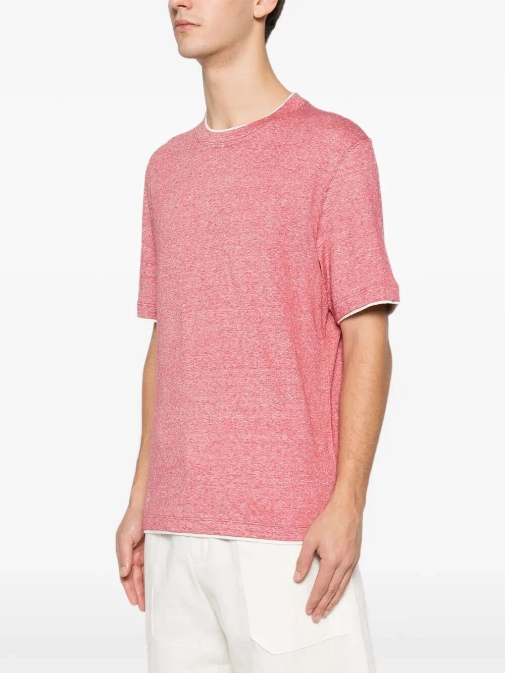 Brunello Cucinelli T-Shirt With Faux-Layering Size US XXL / EU 58 / 5 - 4 Thumbnail