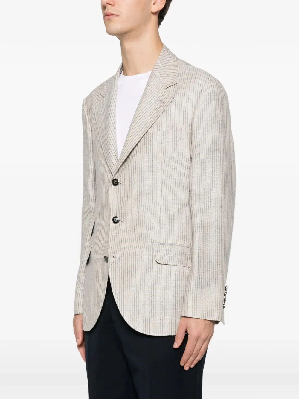 Brunello Cucinelli Deconstructed Blazer Size US XXL / EU 58 / 5 - 4 Thumbnail
