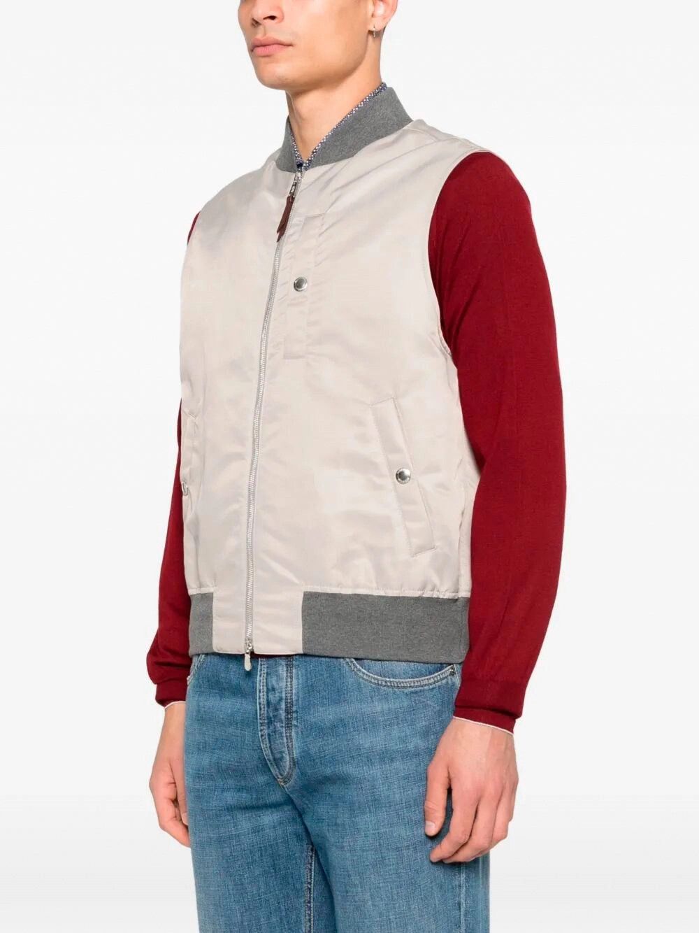 Brunello Cucinelli Bomber Jacket Size US XL / EU 56 / 4 - 3 Thumbnail