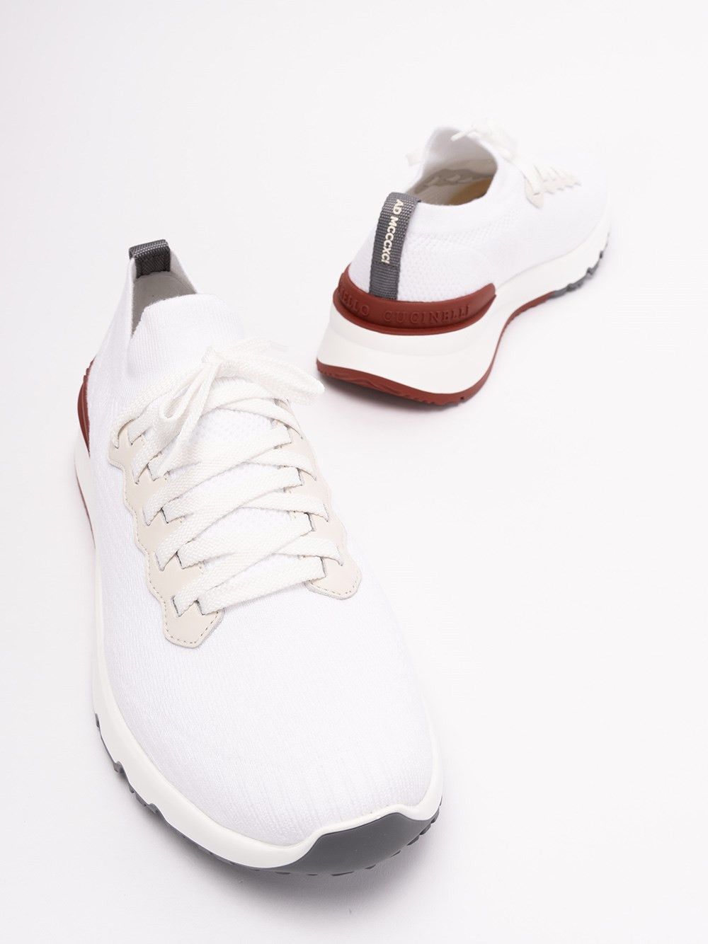 Brunello Cucinelli Knit Sneakers Size US 12 / EU 45 - 6 Thumbnail