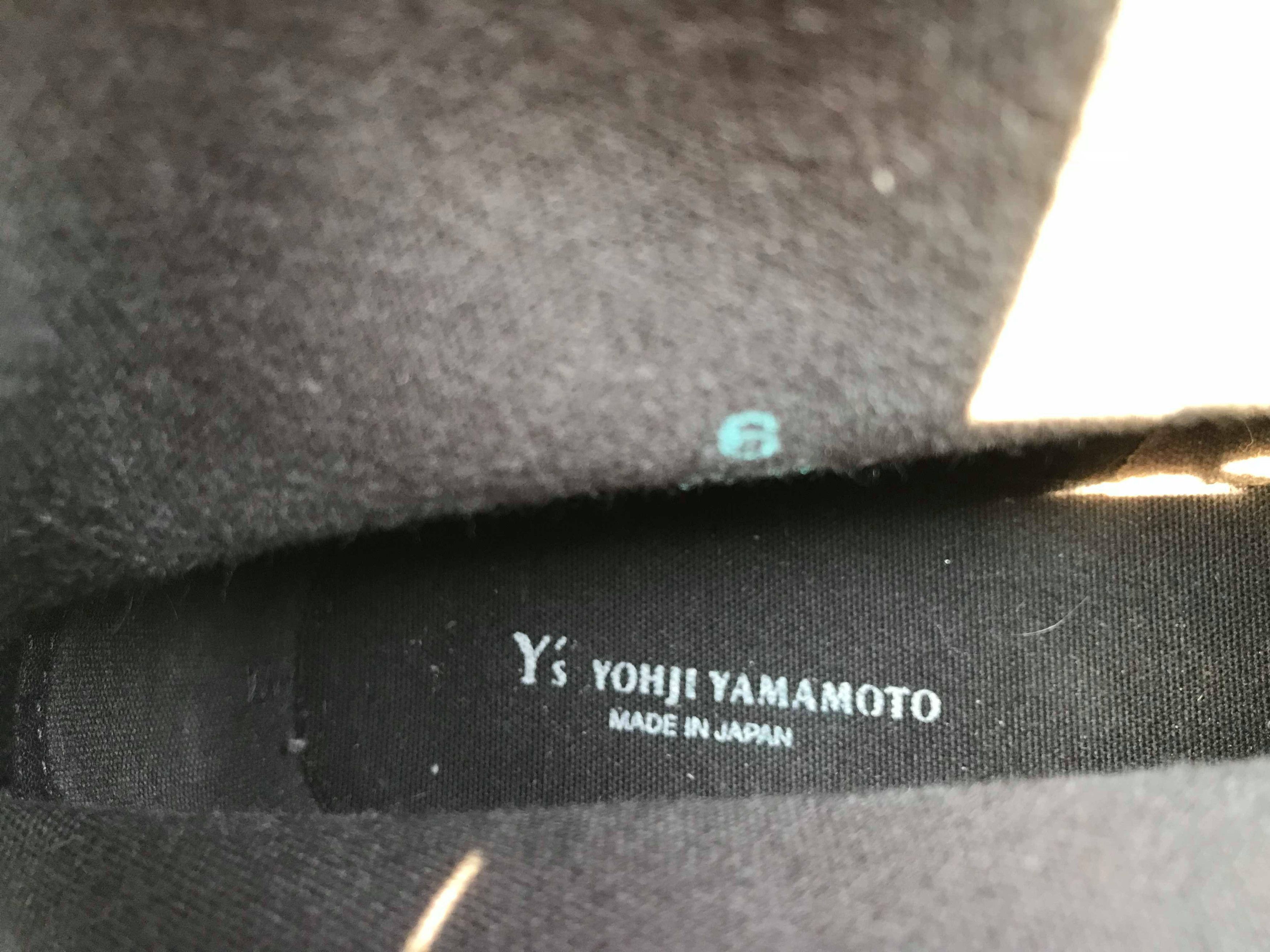 Yohji Yamamoto Y's Black Canvas Sneaker Size US 7 / EU 40 - 5 Thumbnail