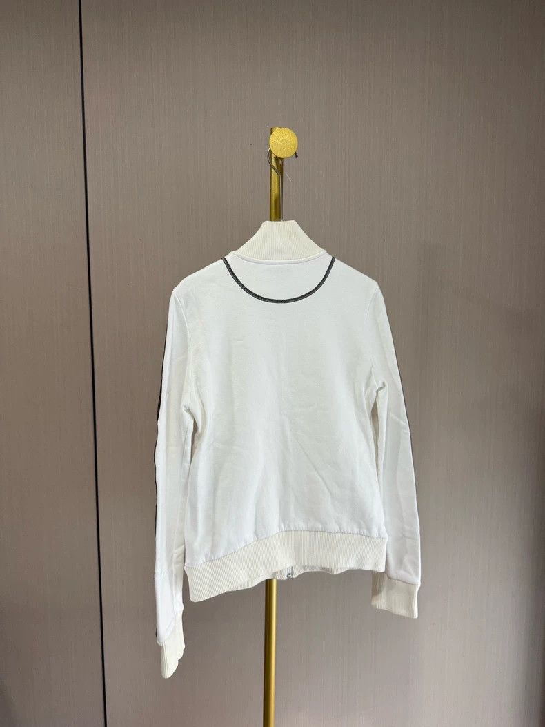 Fendi Fendi White Zip-Up Jacket Size US S / EU 44-46 / 1 - 2 Thumbnail