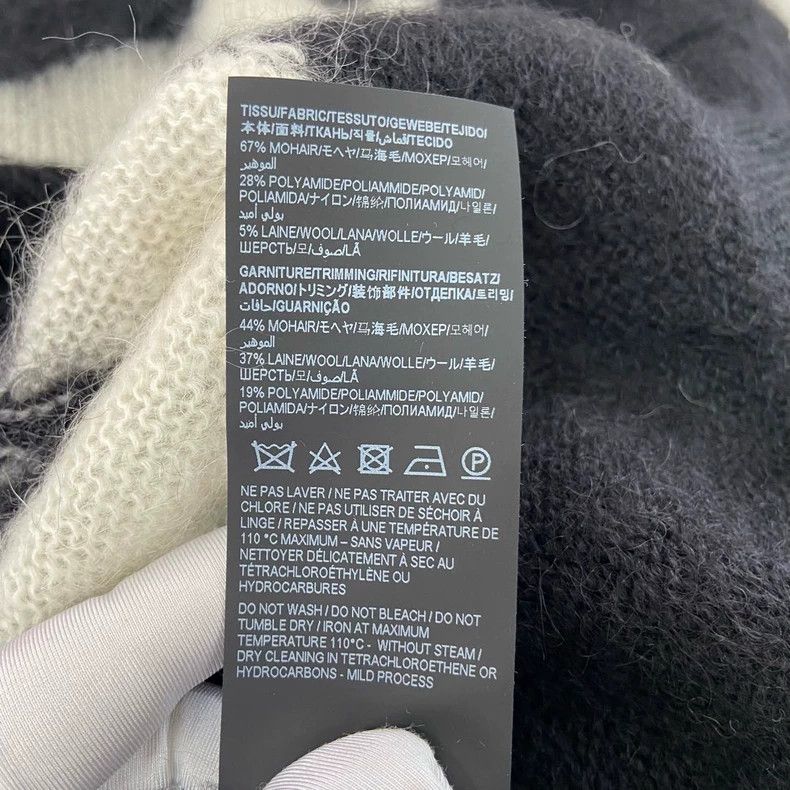 Saint Laurent Paris Saint Laurent Rabbit Pullover XL Size US XL / EU 56 / 4 - 9 Thumbnail